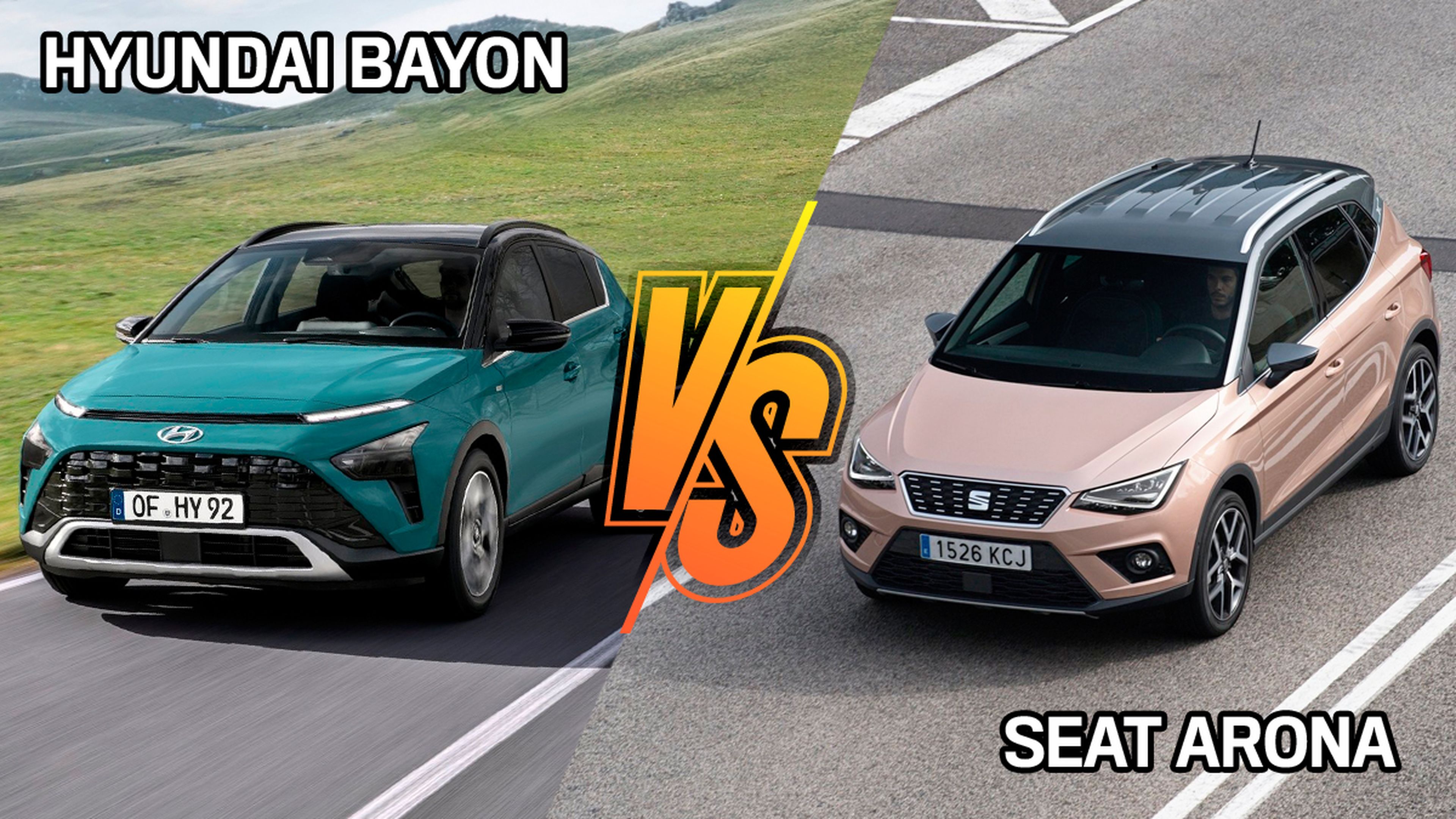 Hyundai Bayon o Seat Arona, ¿cuál comprar?