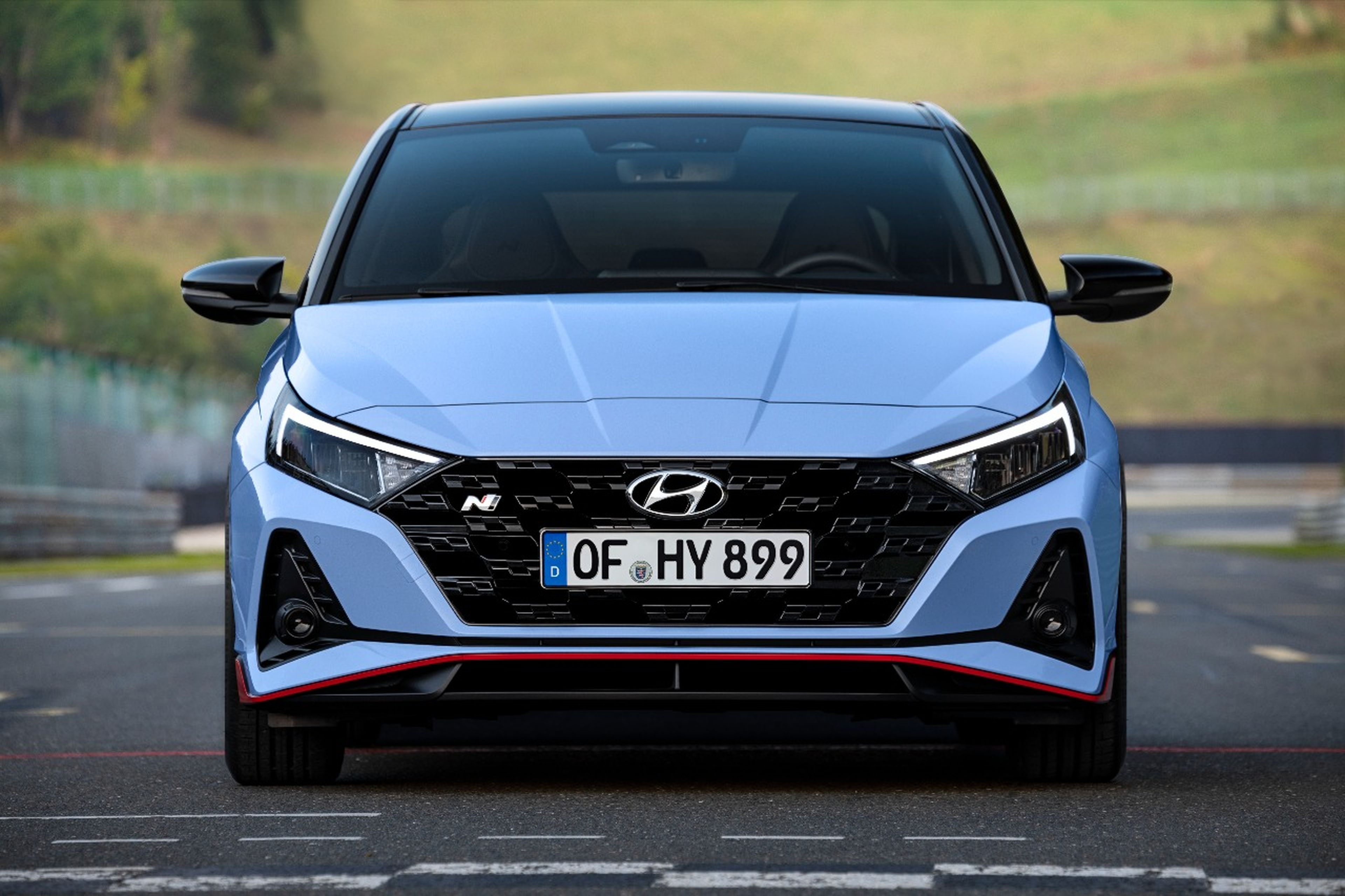 Hyundai comienza producción i20 N frontal