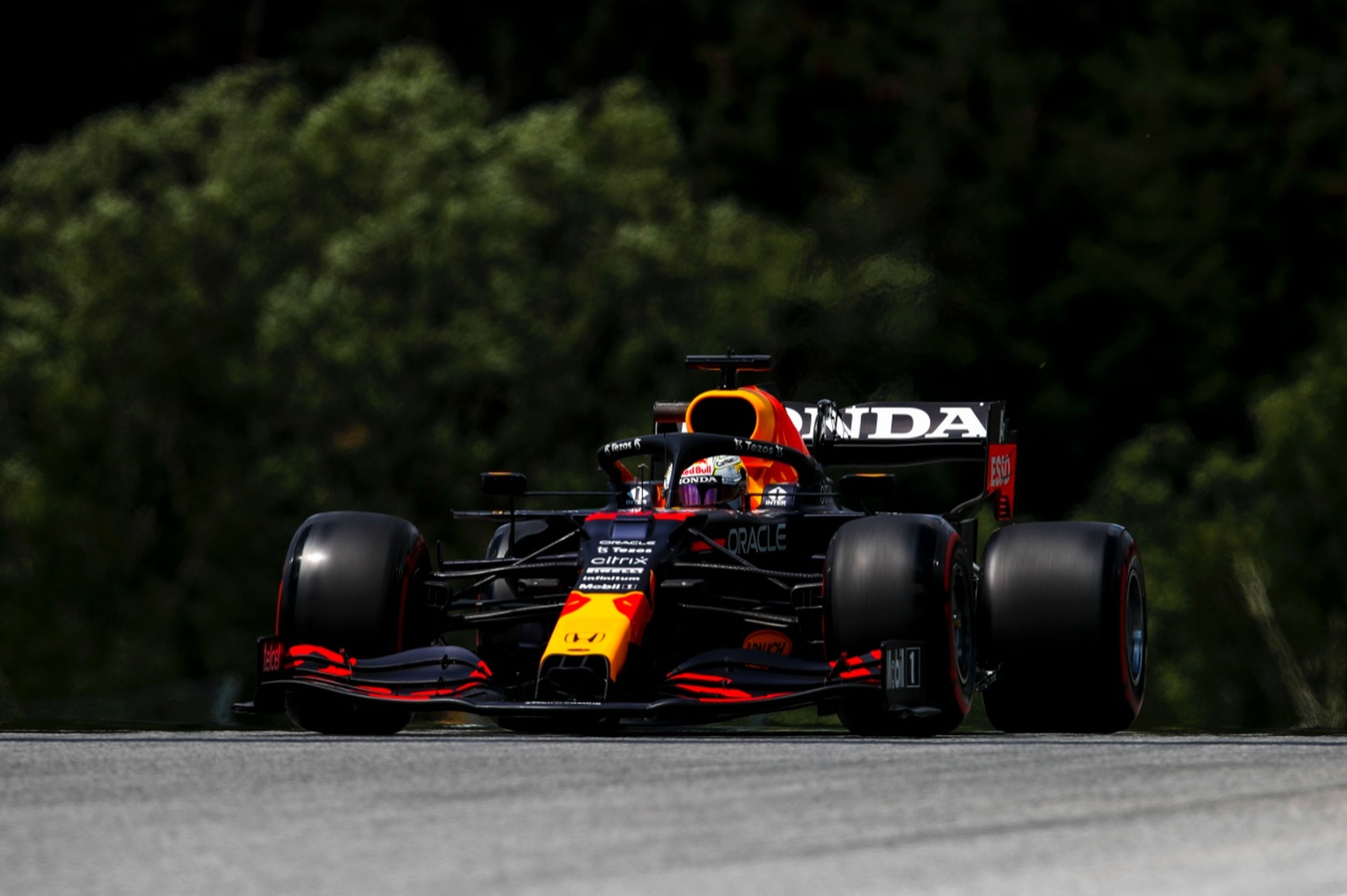 Max Verstappen en el GP de Estiria de F1
