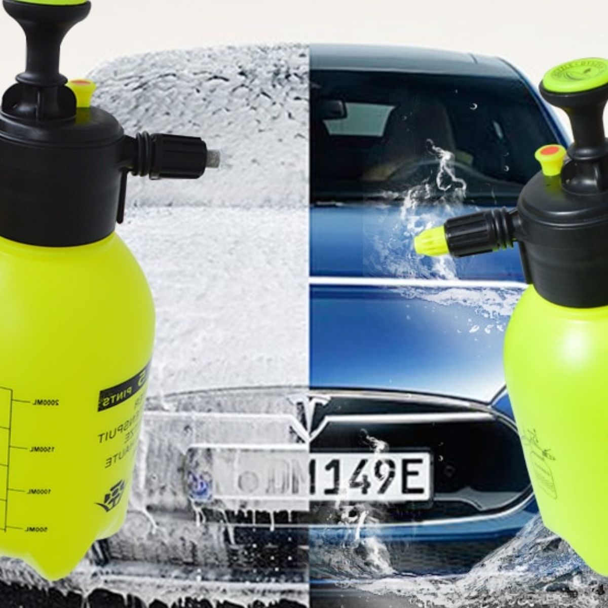 Pulverizador de espuma para lavar el coche como un profesional por 14 euros