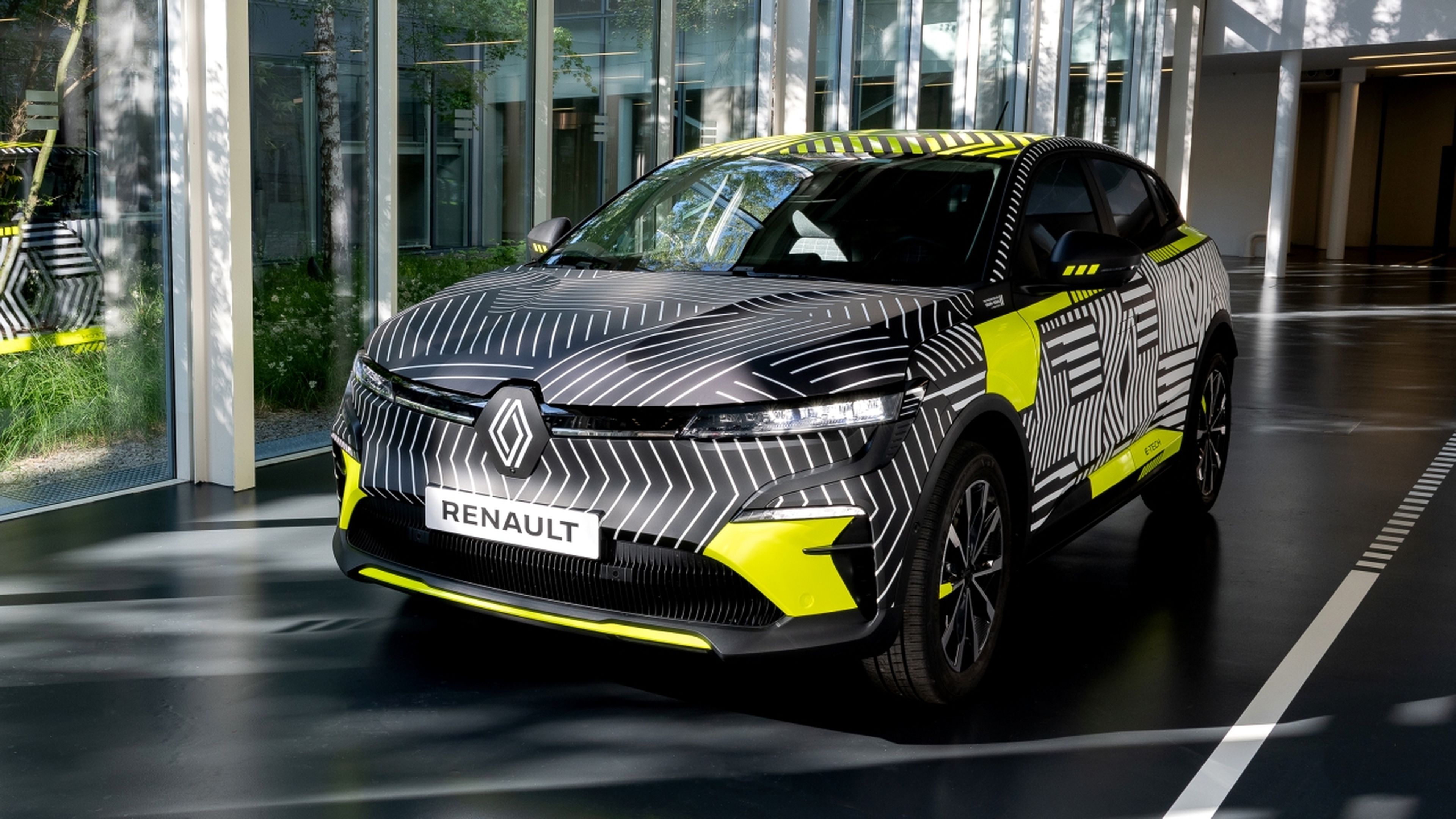 Renault Megane E-Tech Electric preproduccion