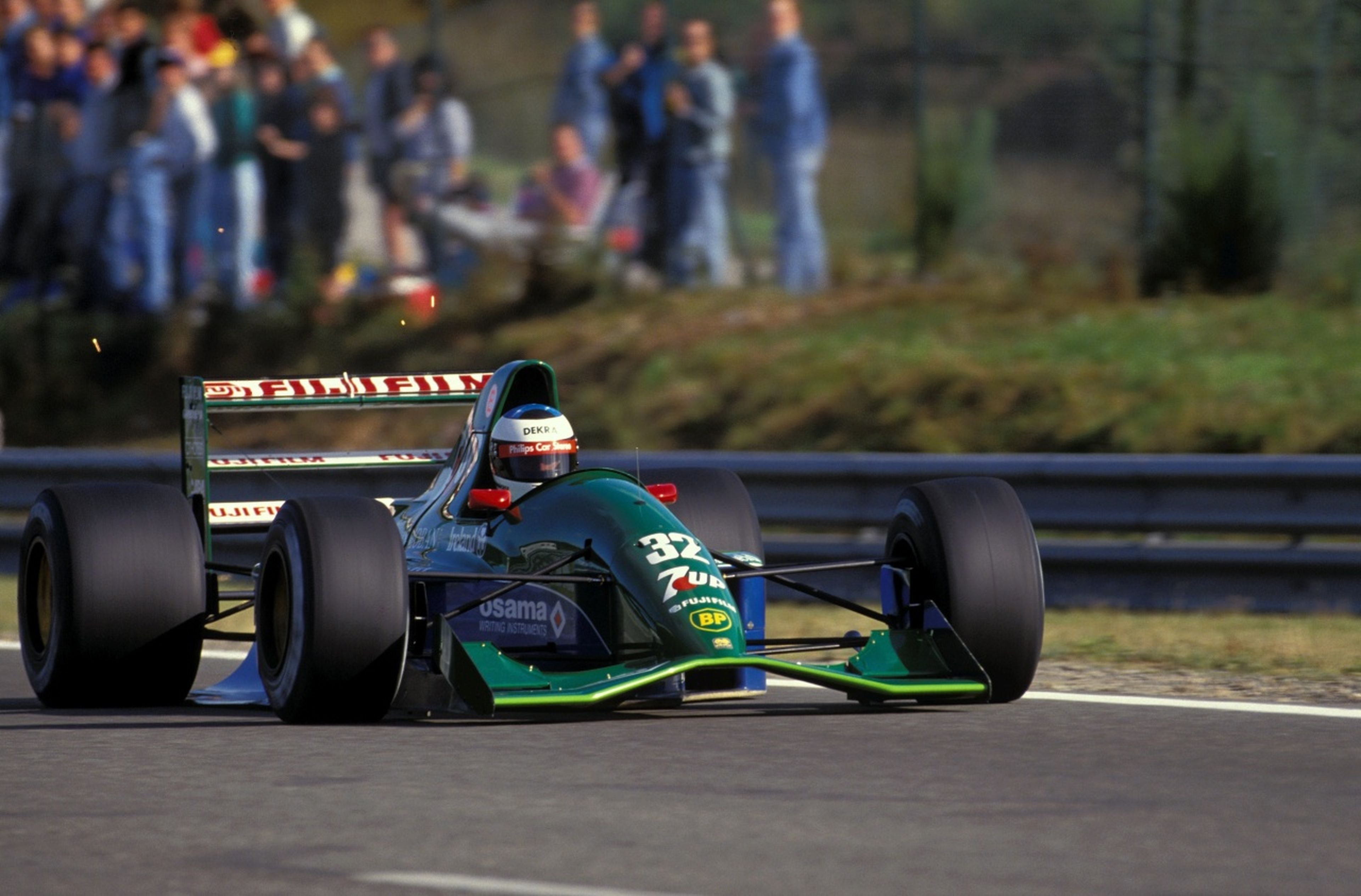 Schumacher en Spa 1991
