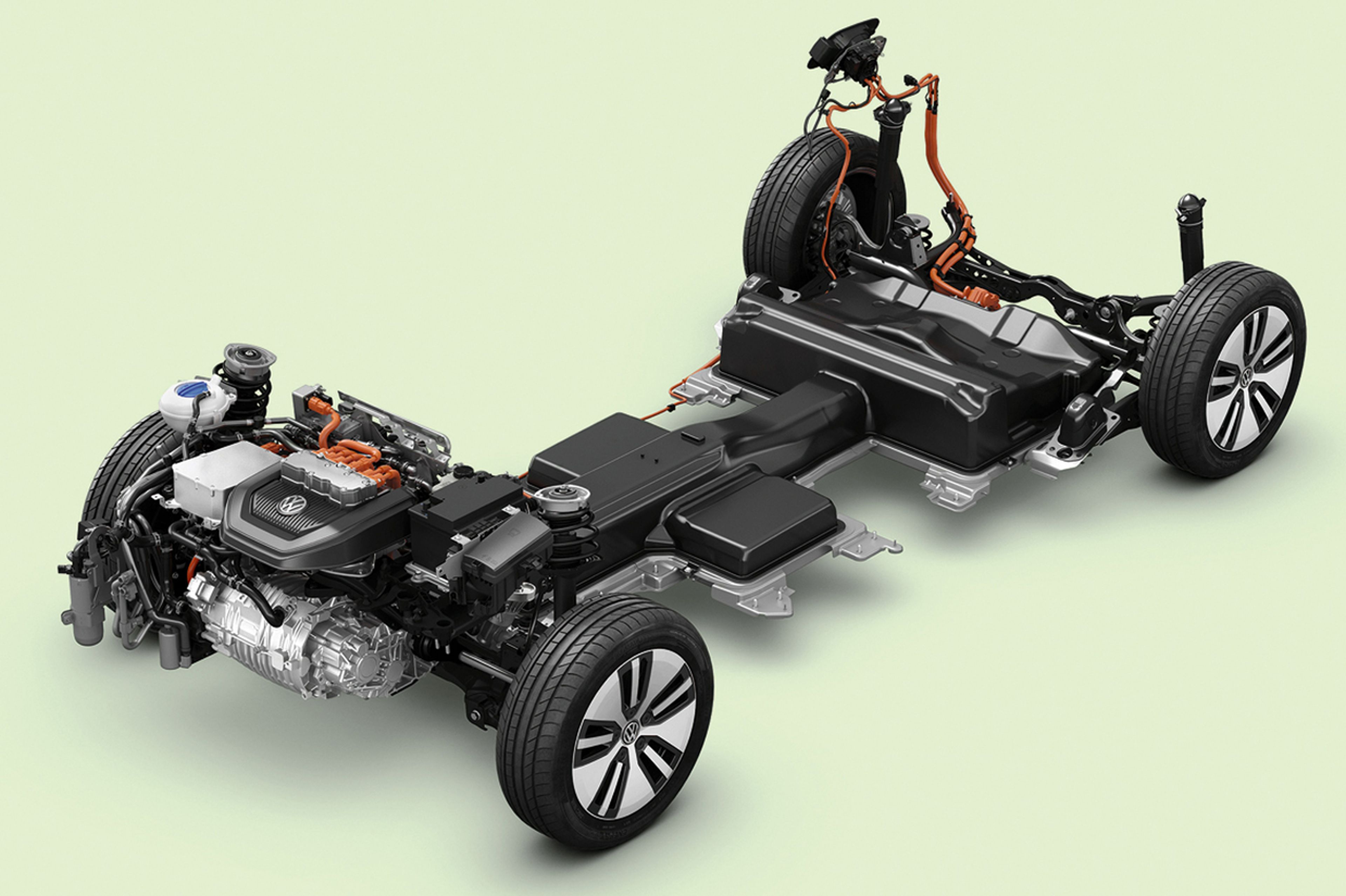 Así es el VW e-Golf (2016) por dentro: motor de 85 kW, batería de 24,2 kWh...