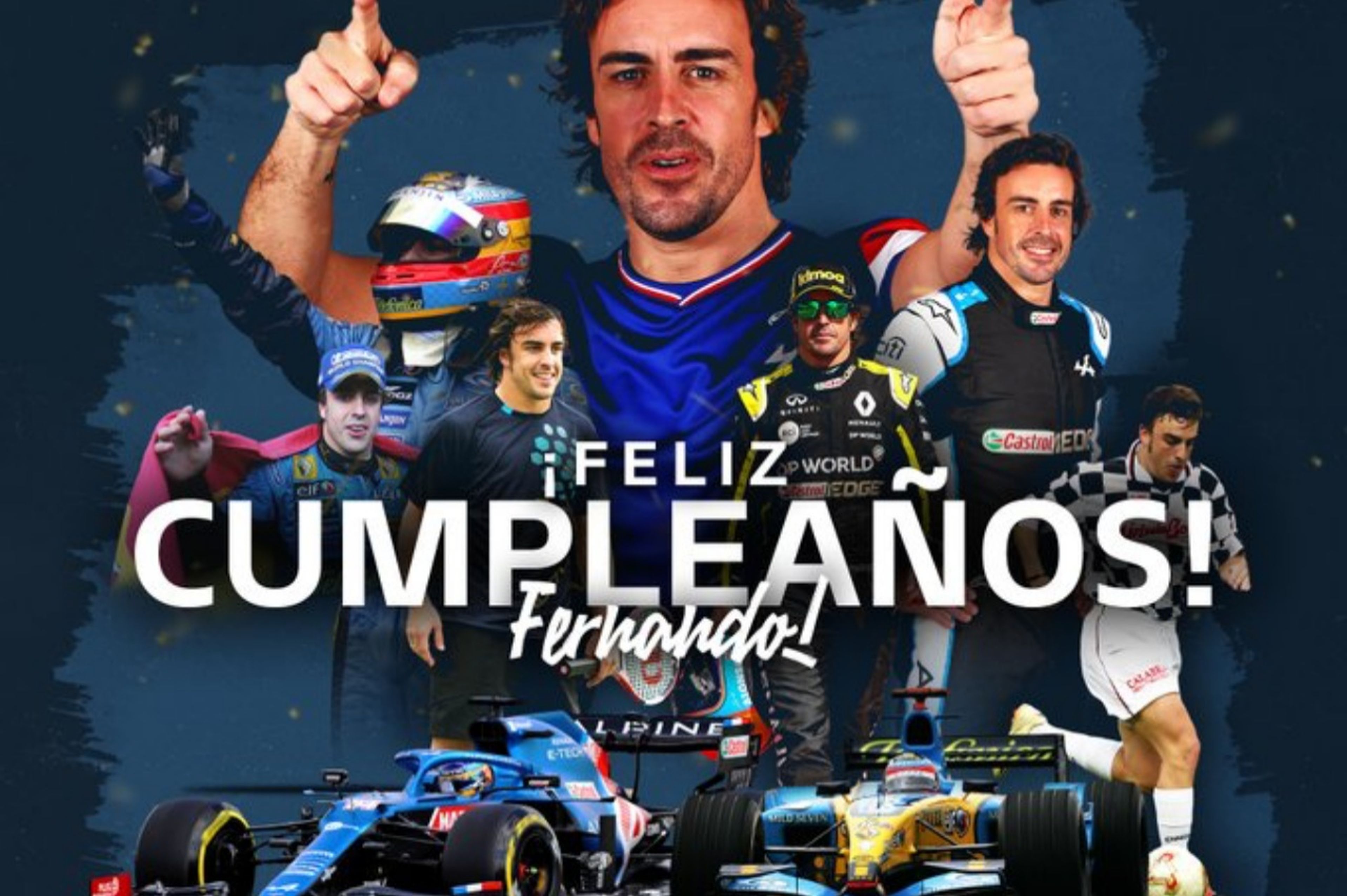 Fernando Alonso 40 cumpleaños