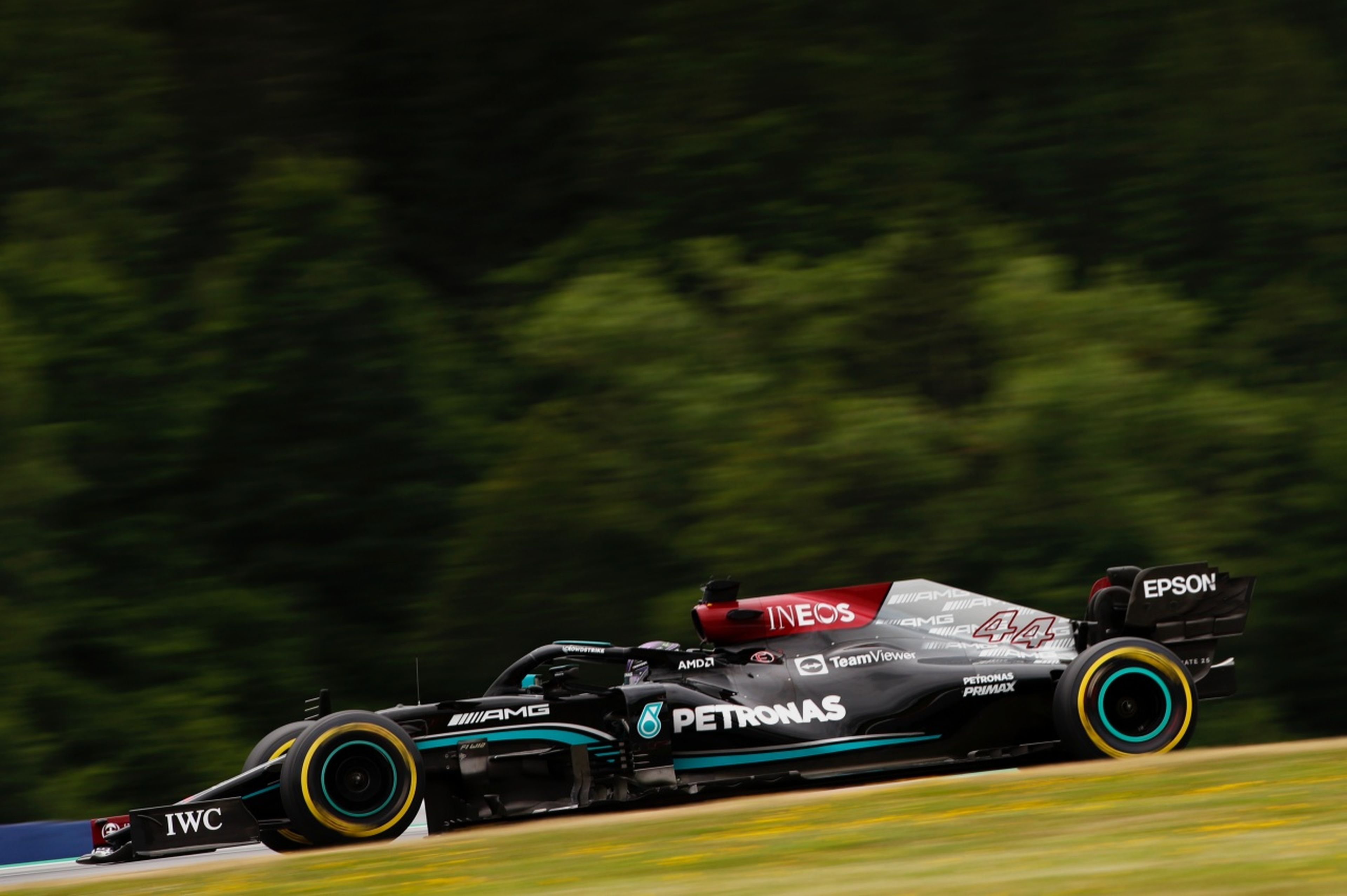 Lewis Hamilton en los Libres 2 GP Austria