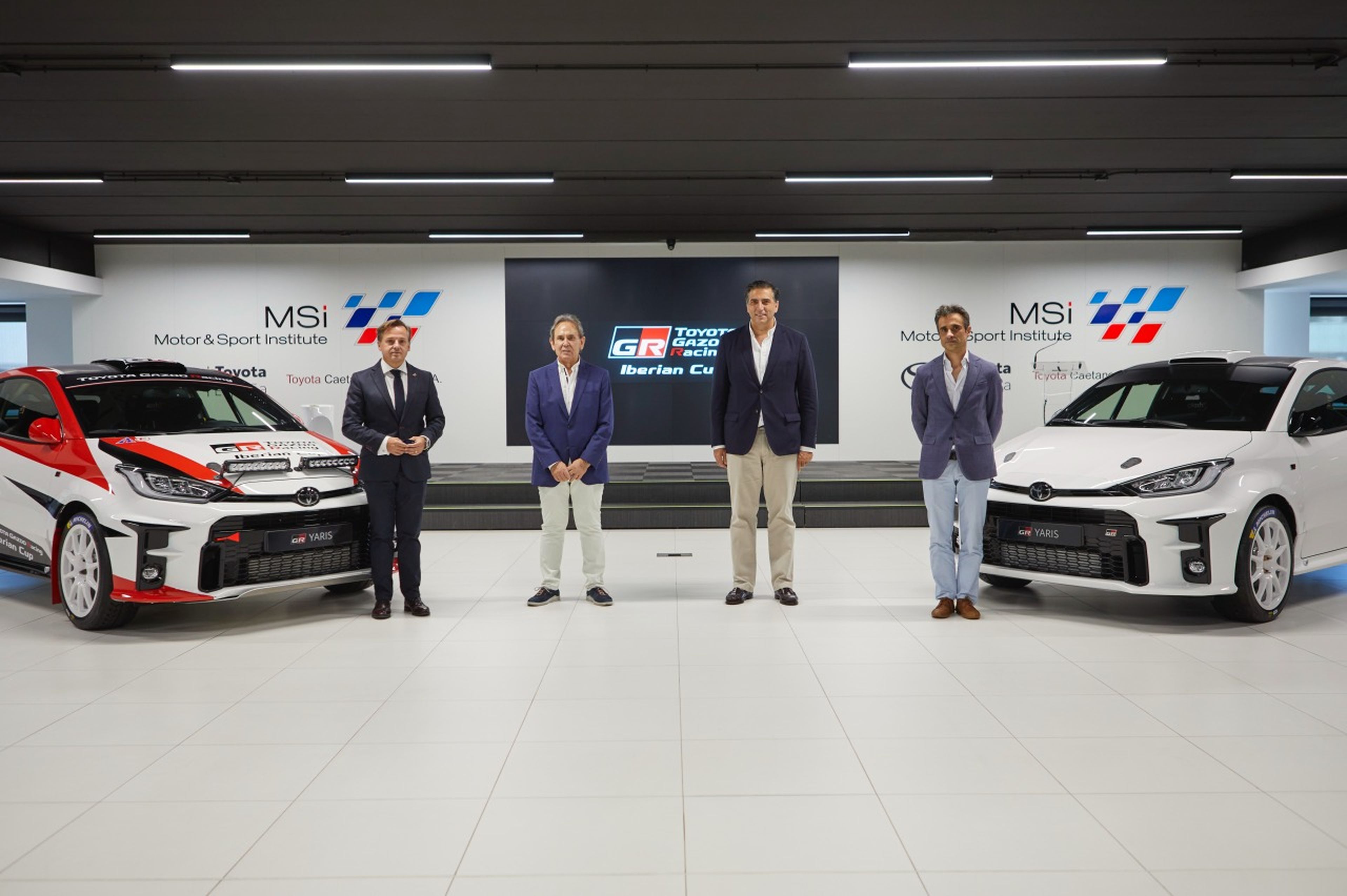 Presentación de la Toyota Gazoo Racing Iberian Cup en el MSi