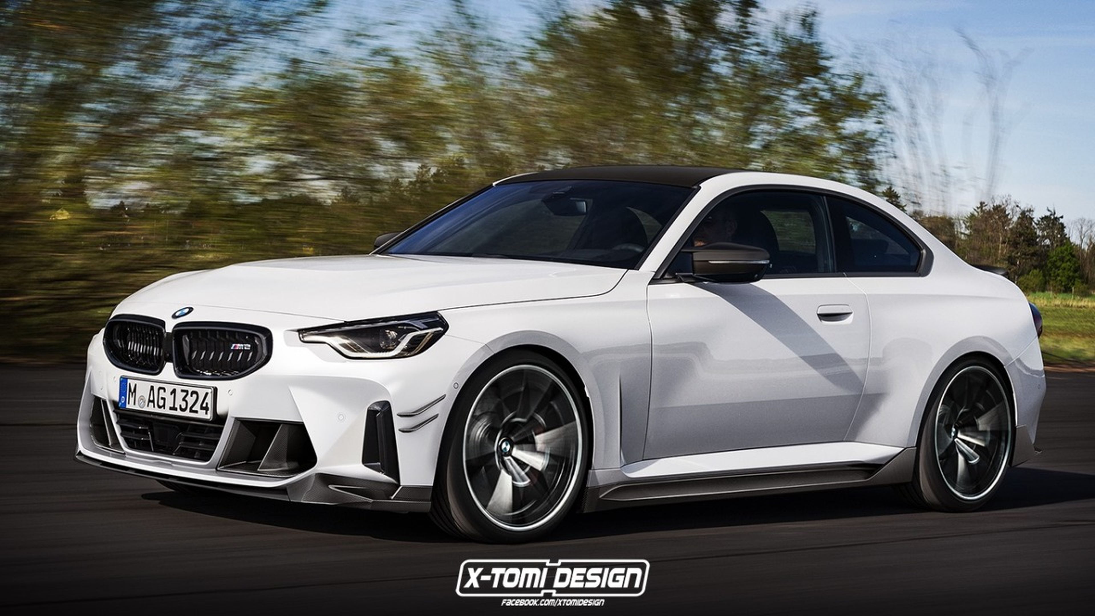 render bmw m2 coupe 2022