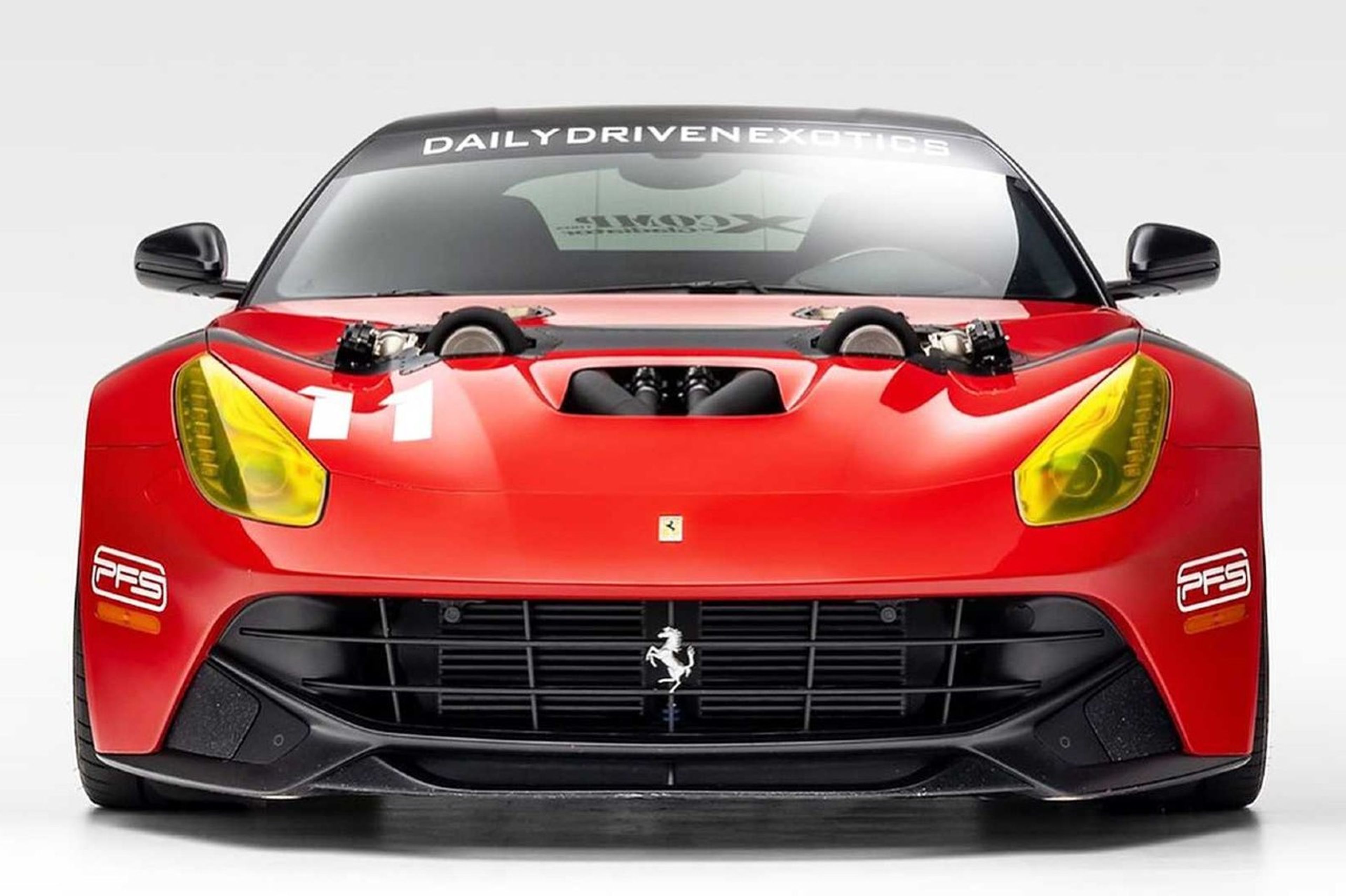 Ferrari F12 Berlinetta con dos turbos