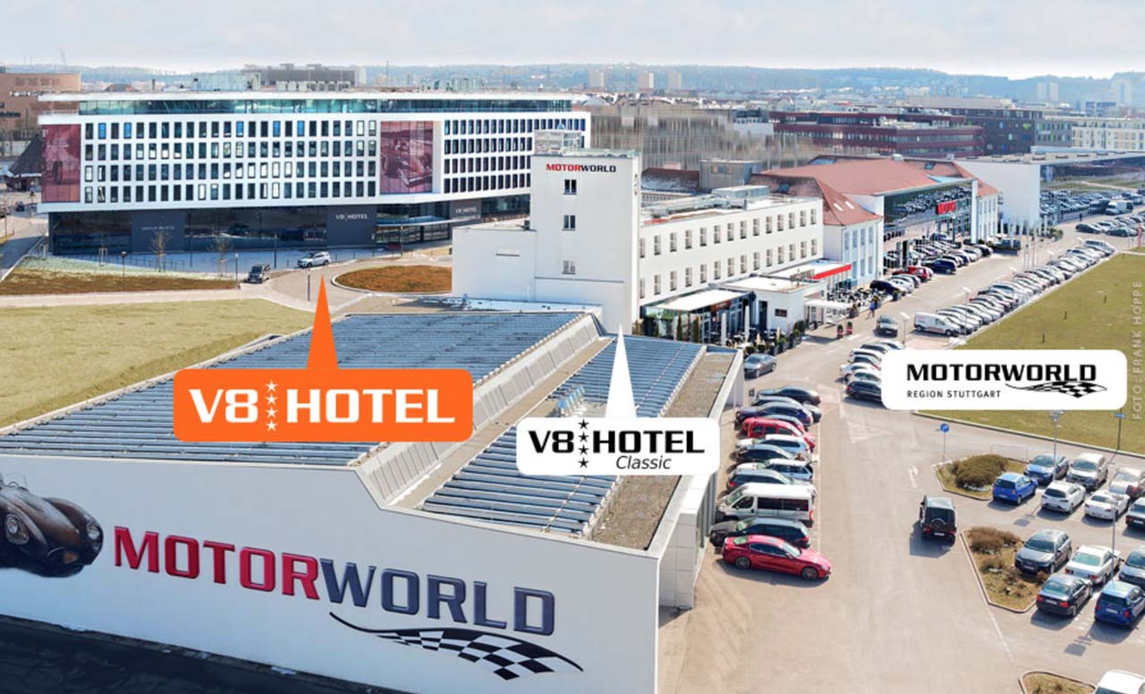 Hotel V8 dedicado al automóvil en Alemania