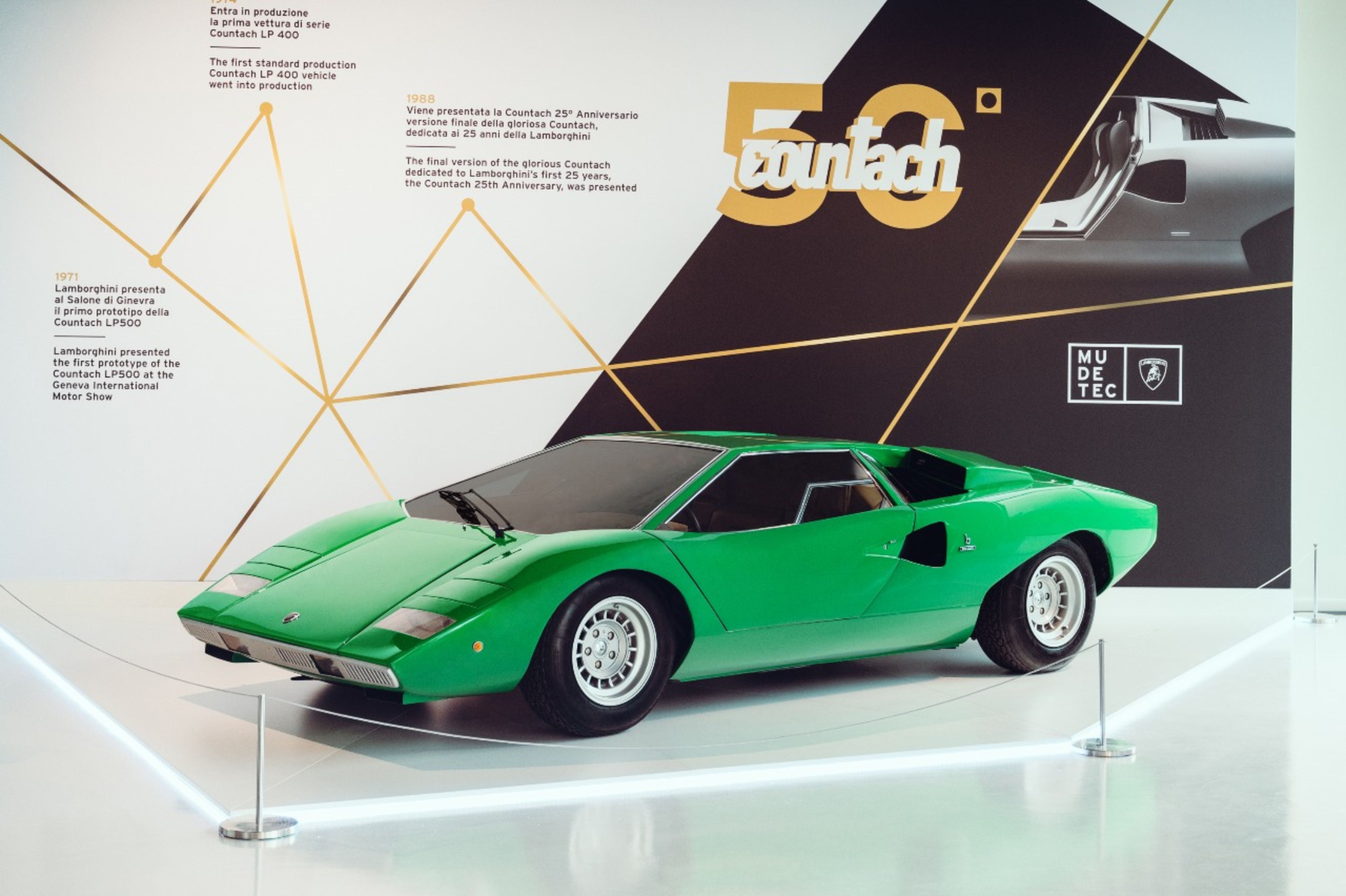 Exposición Lamborghini Countach