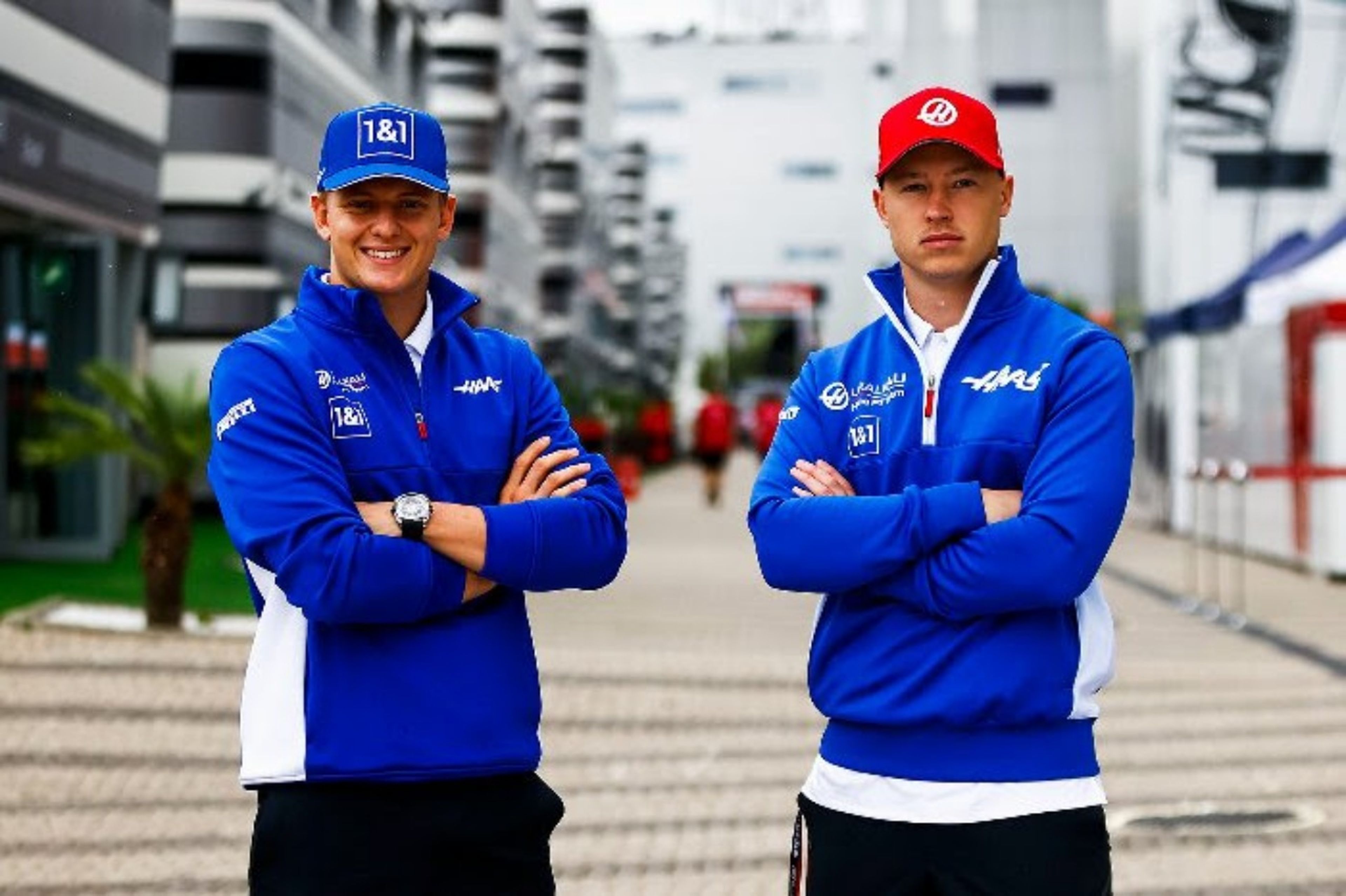 Mick Schumacher y Nikita Mazepin, Haas F1