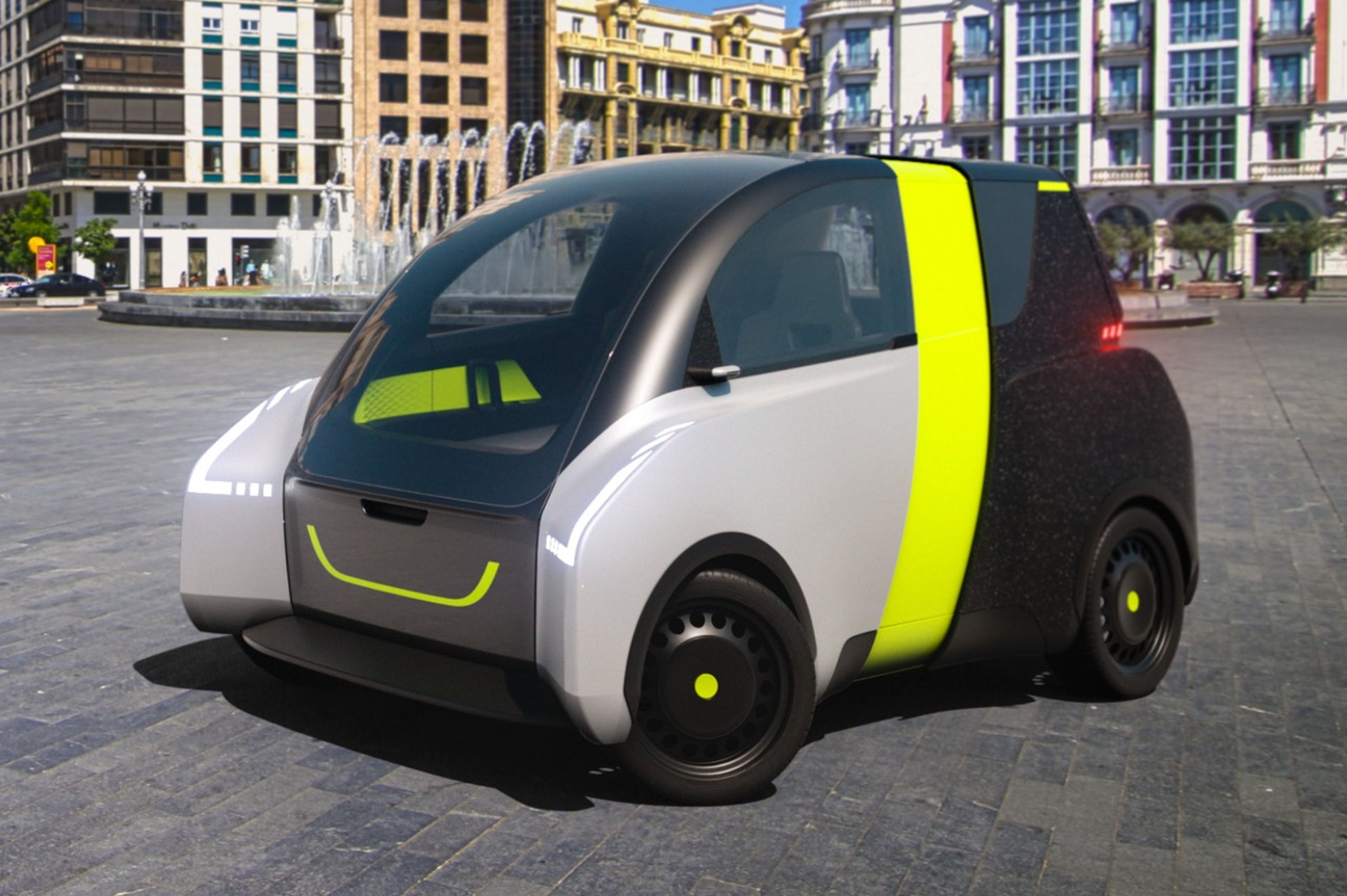 The e-Miles el coche eléctrico impreso en 3D