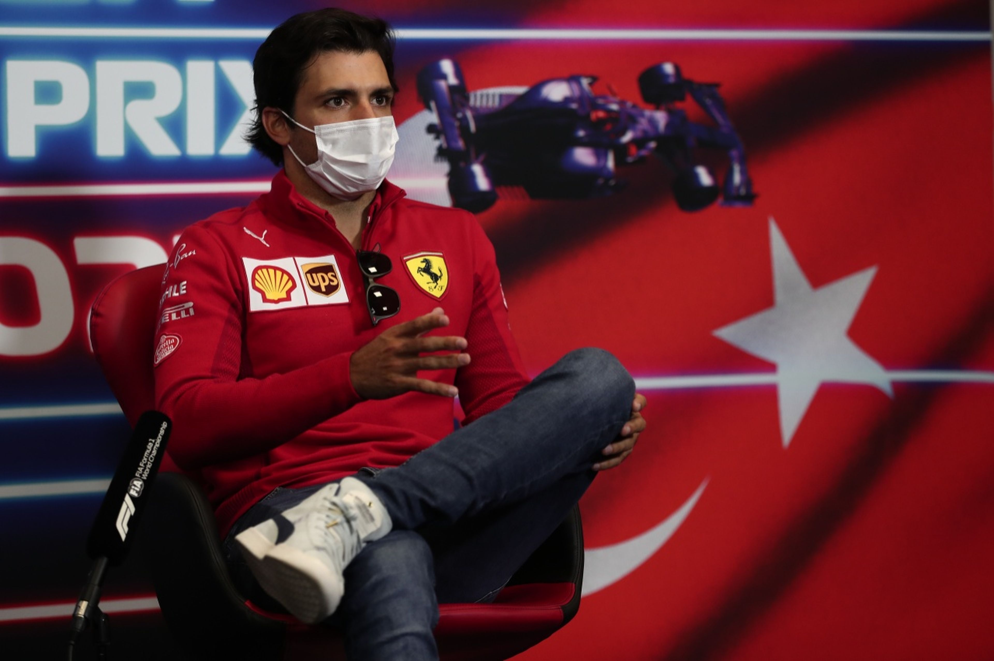 Carlos Sainz en el GP de Turquia