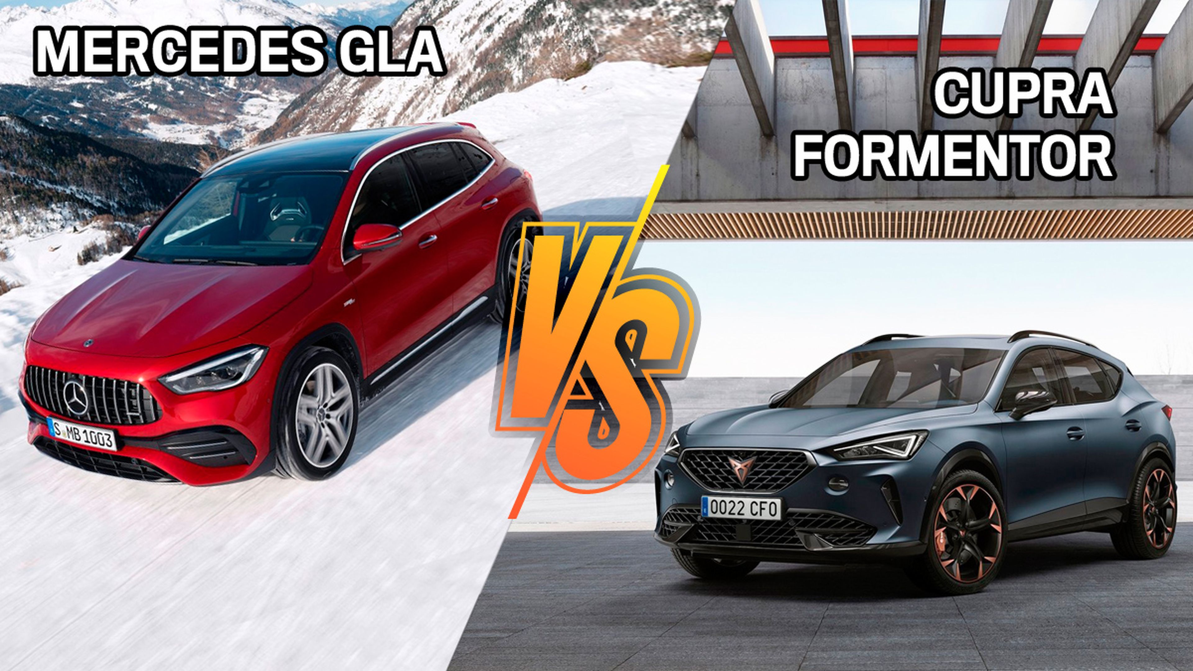 Cupra Formentor o Mercedes GLA, ¿cuál comprar?