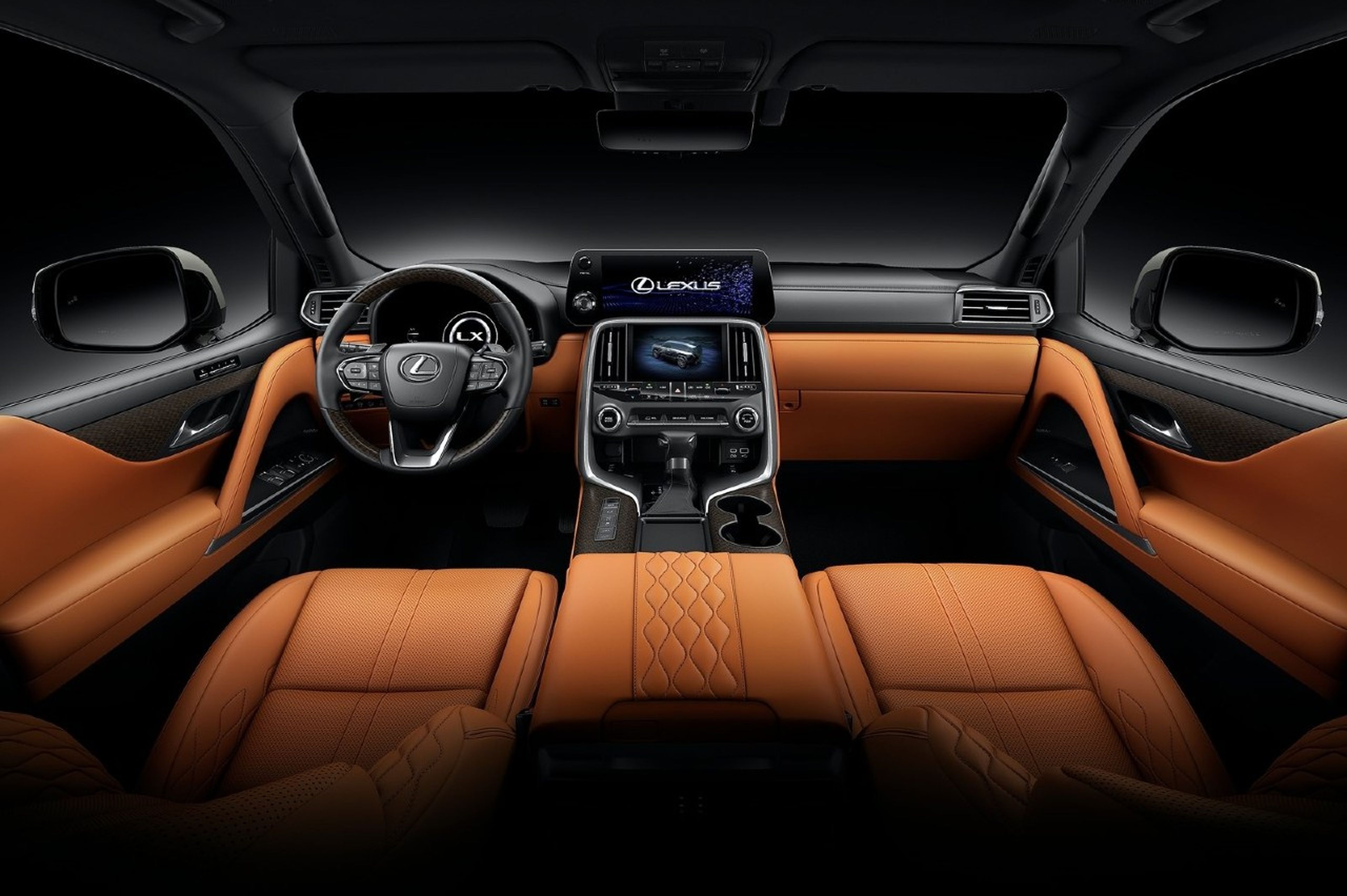 El nuevo Lexus LX está disponible con cuatro, cinco o siete plazas