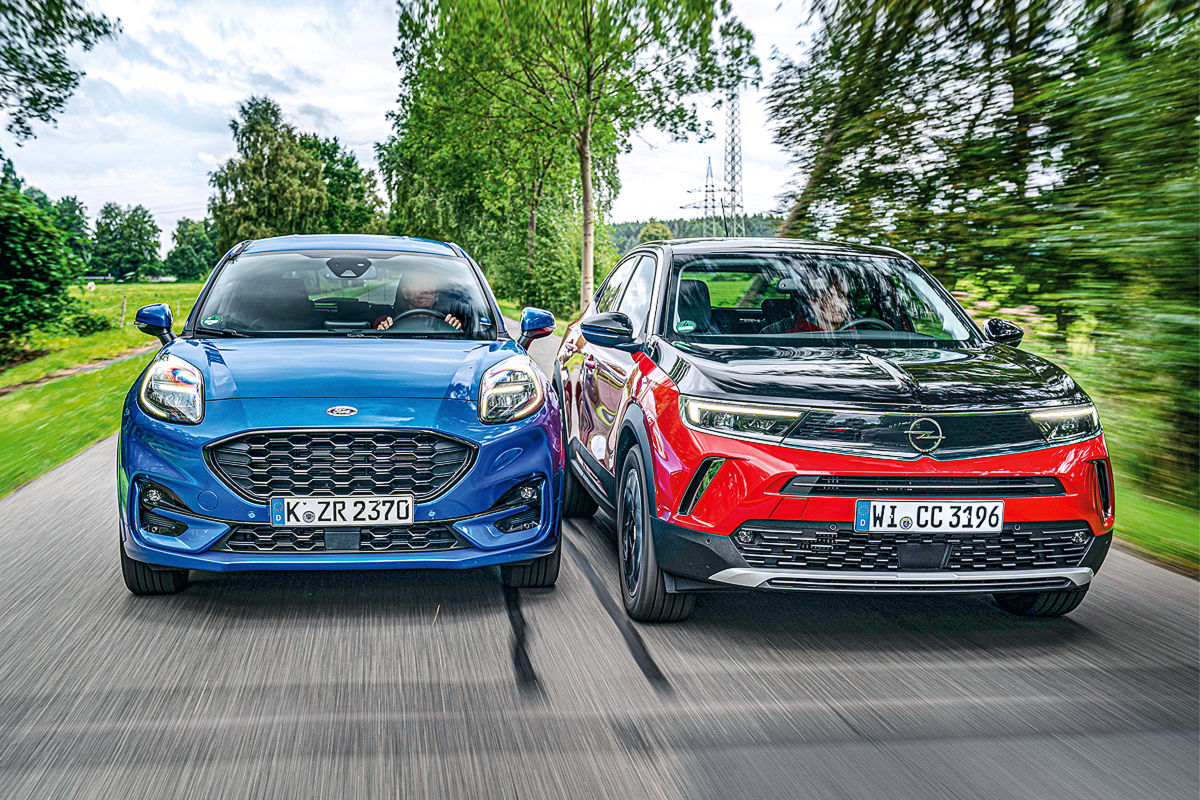 Comparativa: Opel Mokka vs Ford Puma Autobild.es