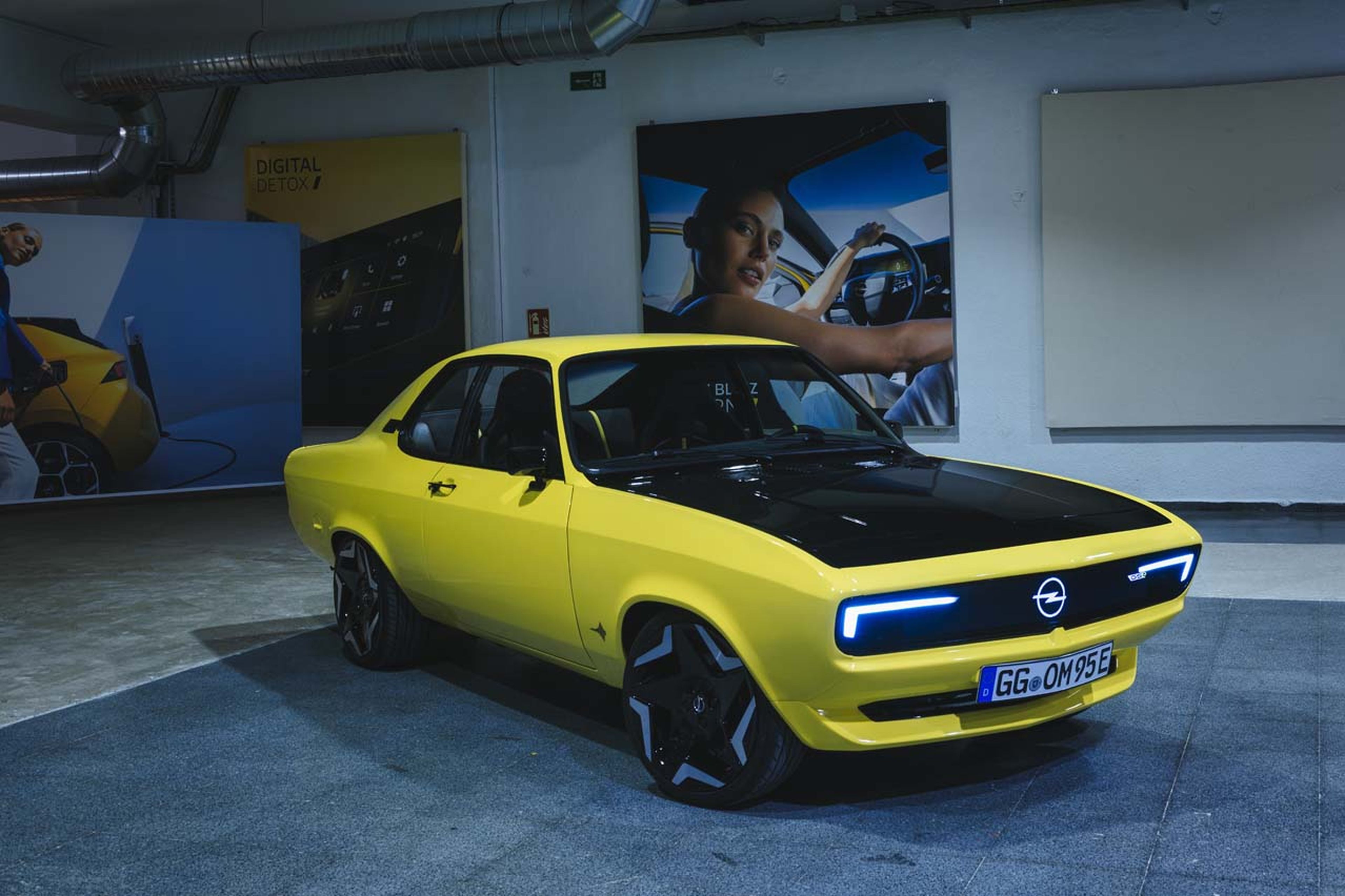 Opel Manta eléctrico Elktromod GSe