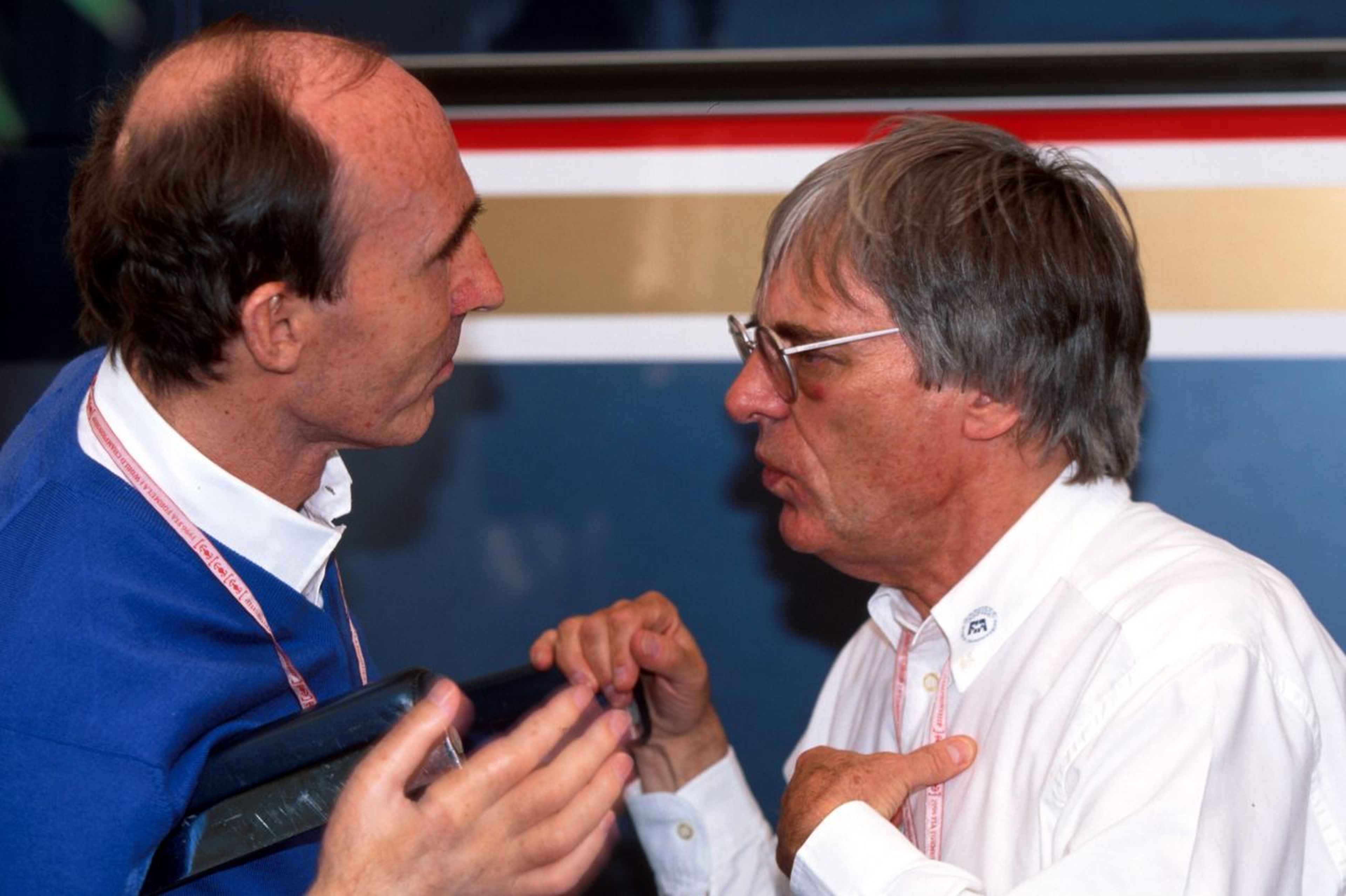 Bernie Ecclestone y Frank Williams