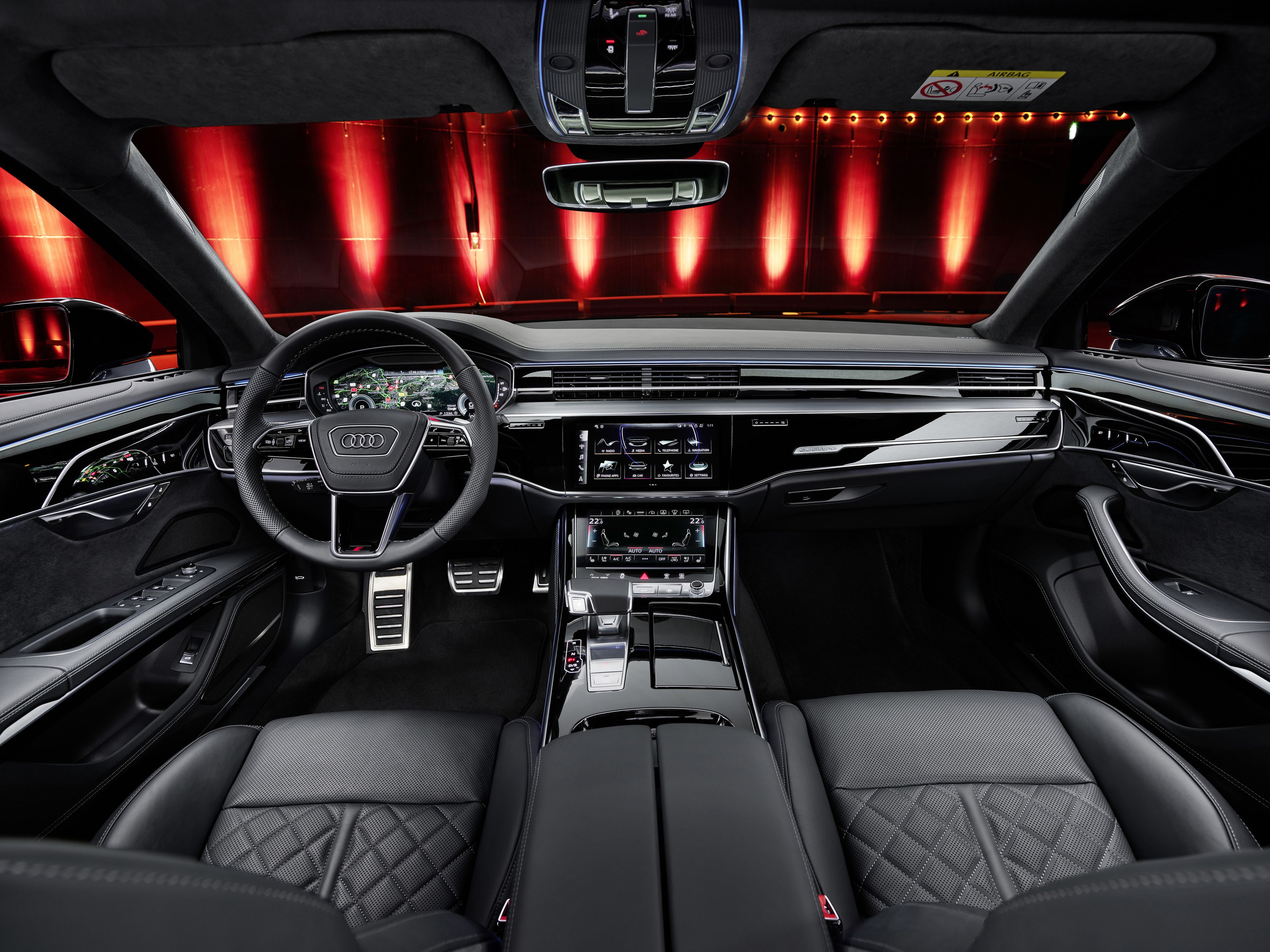 Interiores Audi A8 2022