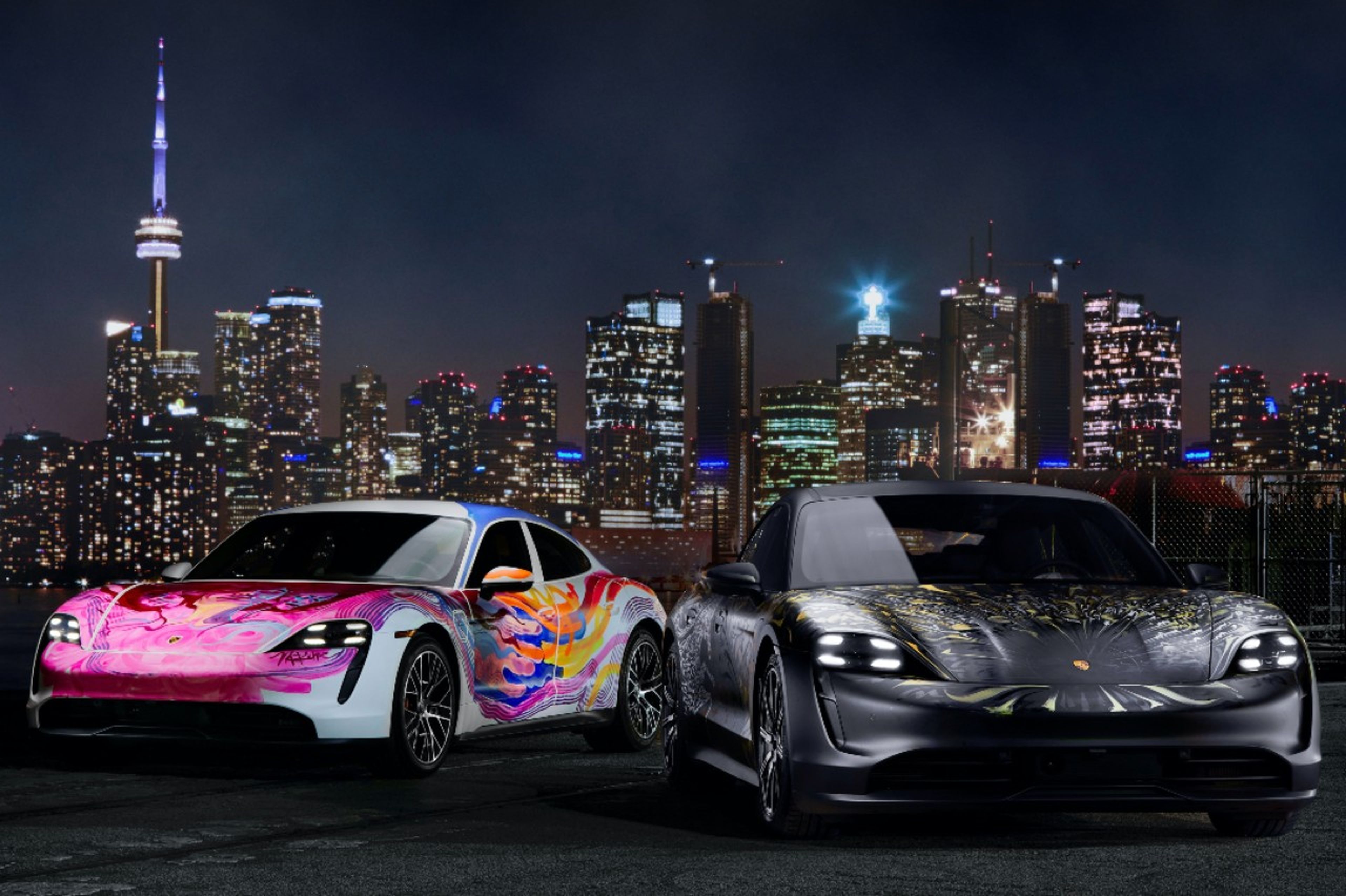 Porsche Taycan 4S de Art Cars