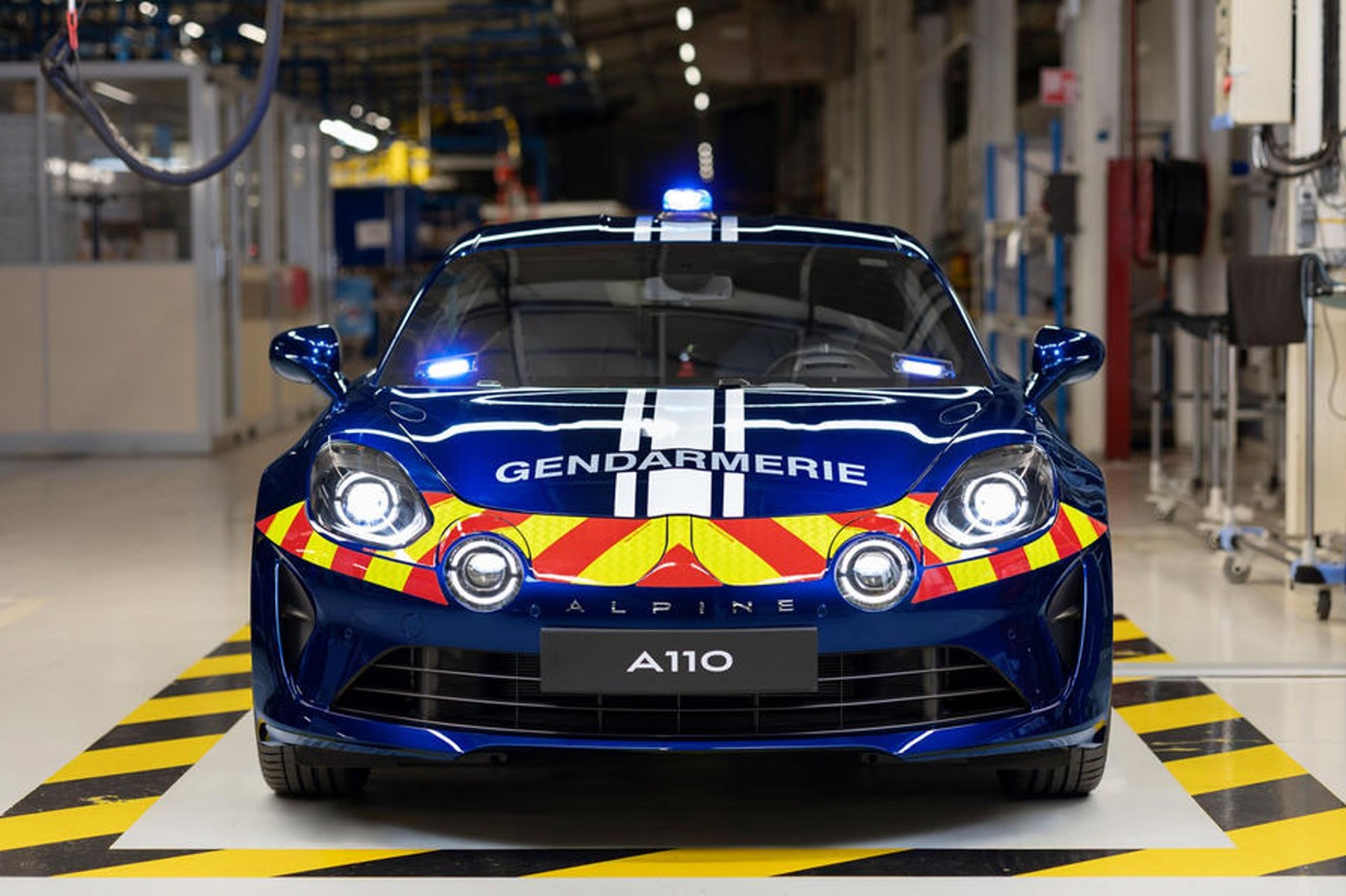 Alpine A110 policia francesa