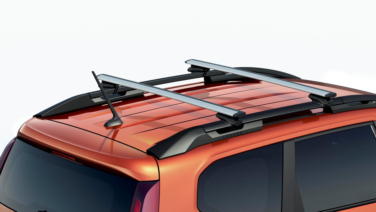 Así son y funcionan las barras de techo modulares del Dacia Jogger