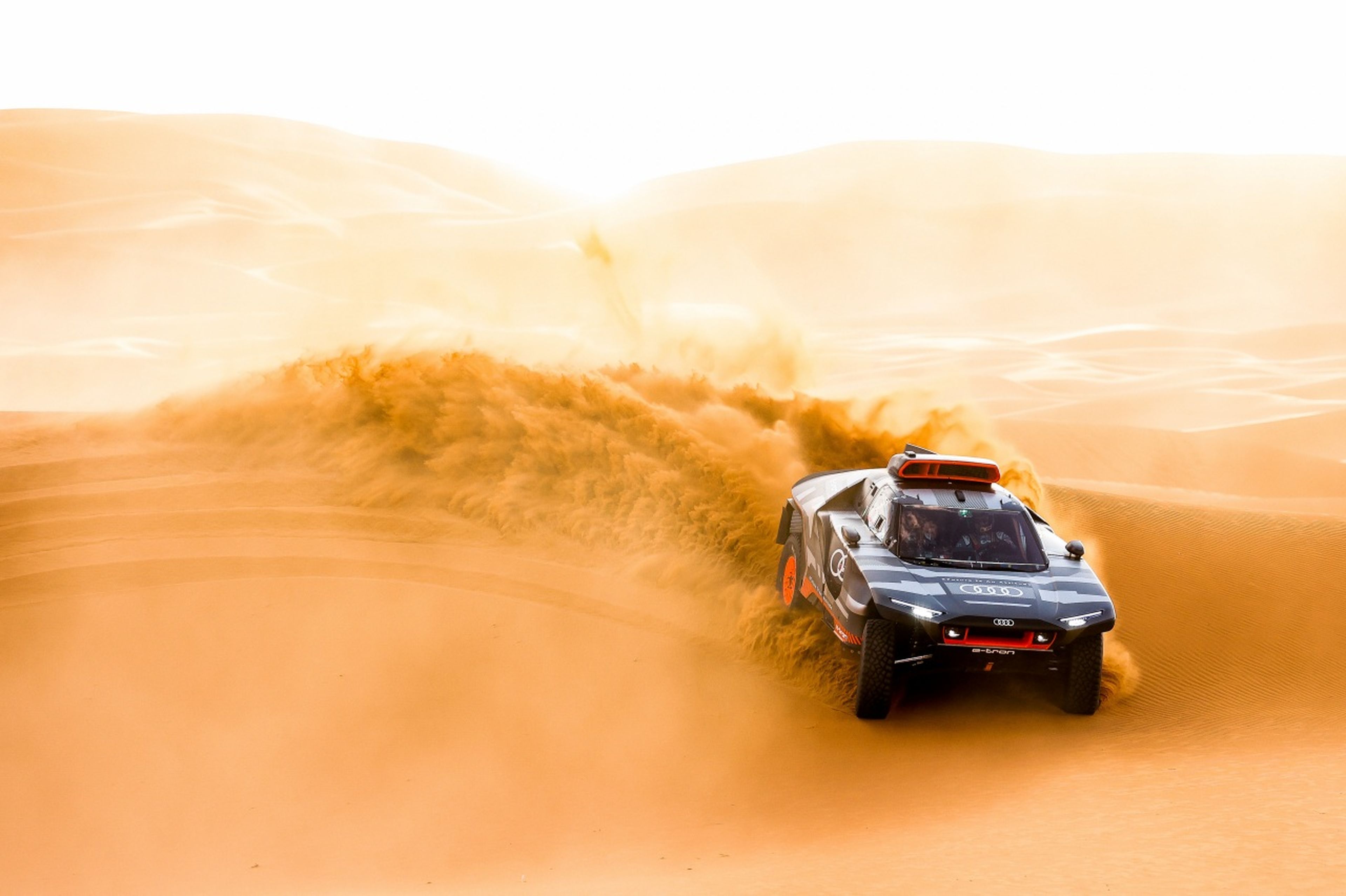 El coche de Audi del Dakar 2022