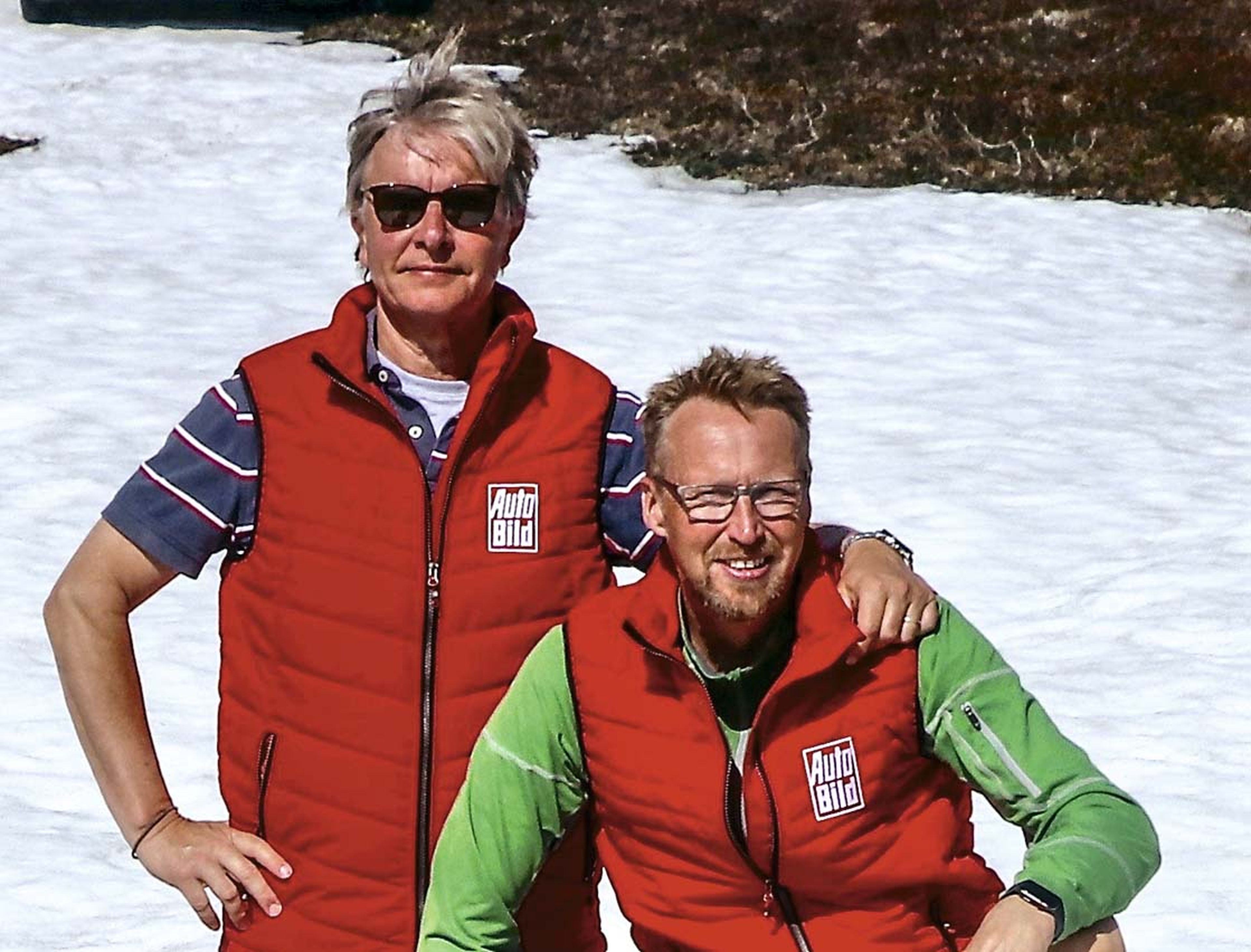 Dierk Möller y Henning Klipp, redactores de AUTO BILD.