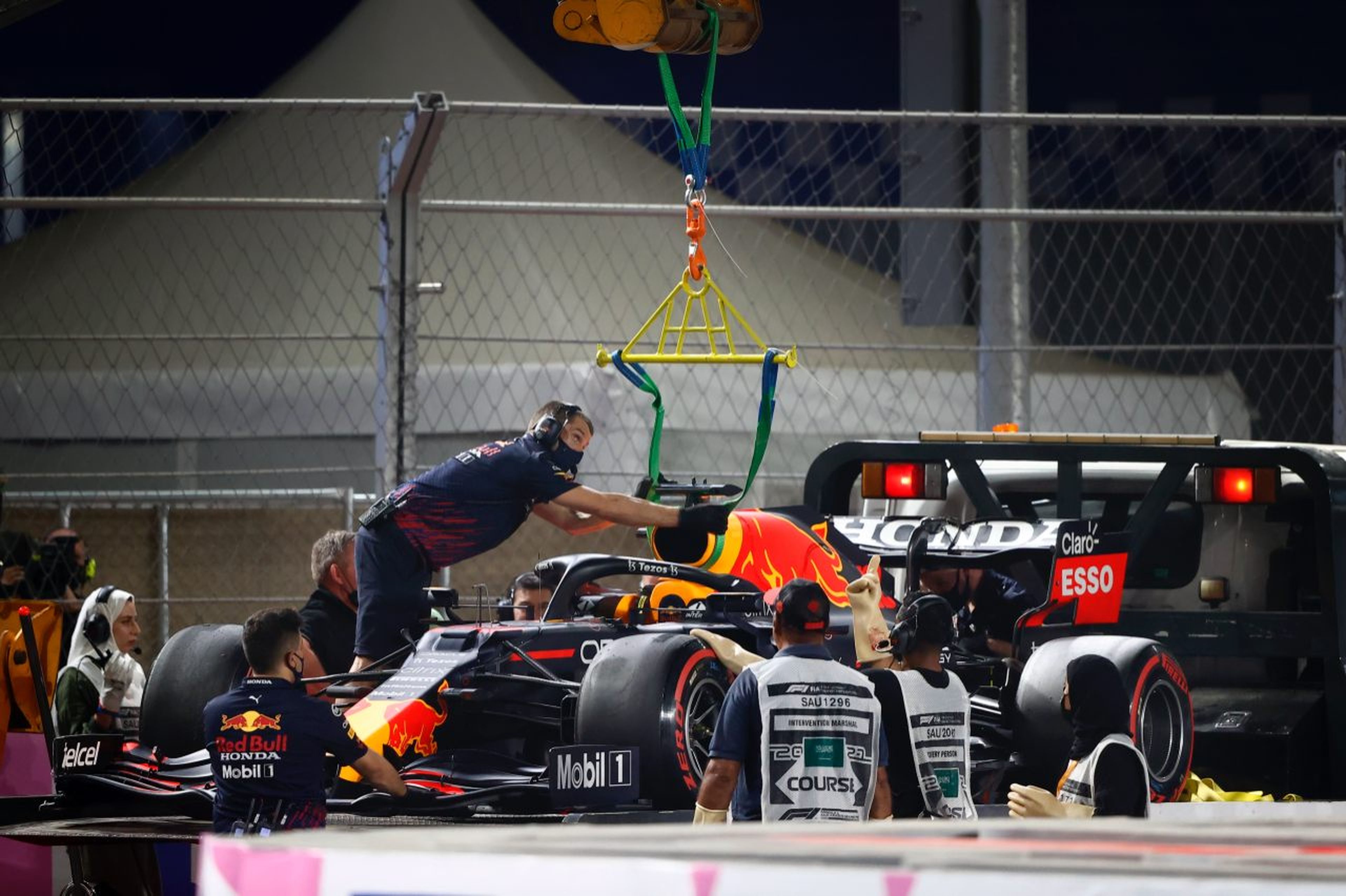Max Verstappen accidente arabia saudi