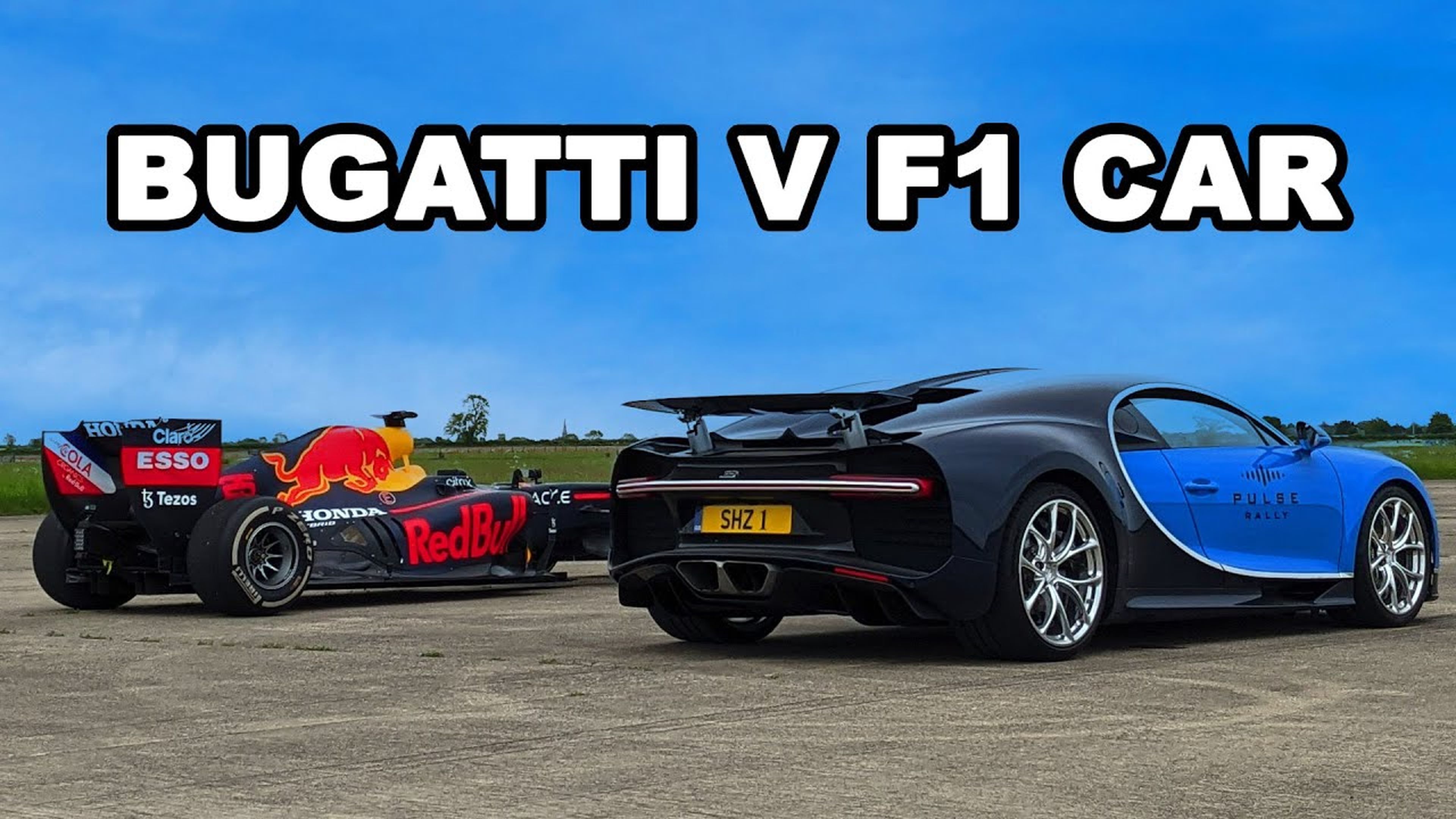red bull f1 vs bugatti chiron