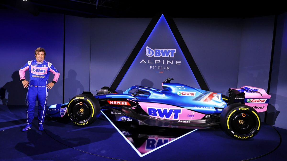 La escudería Alpine F1 de Fernando Alonso firma con BWT c