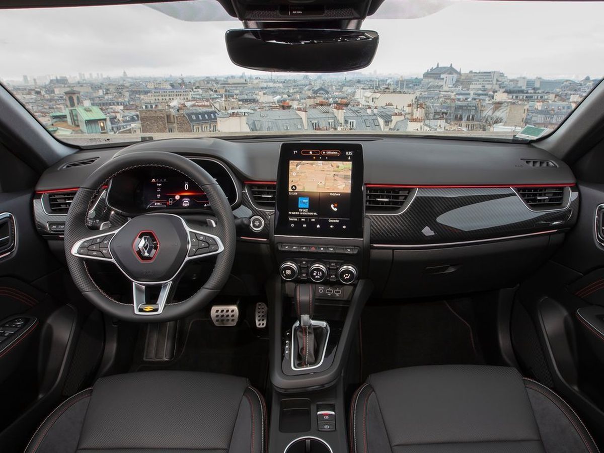 Renault Arkana interior y maletero: las mejores imágenes oficiales