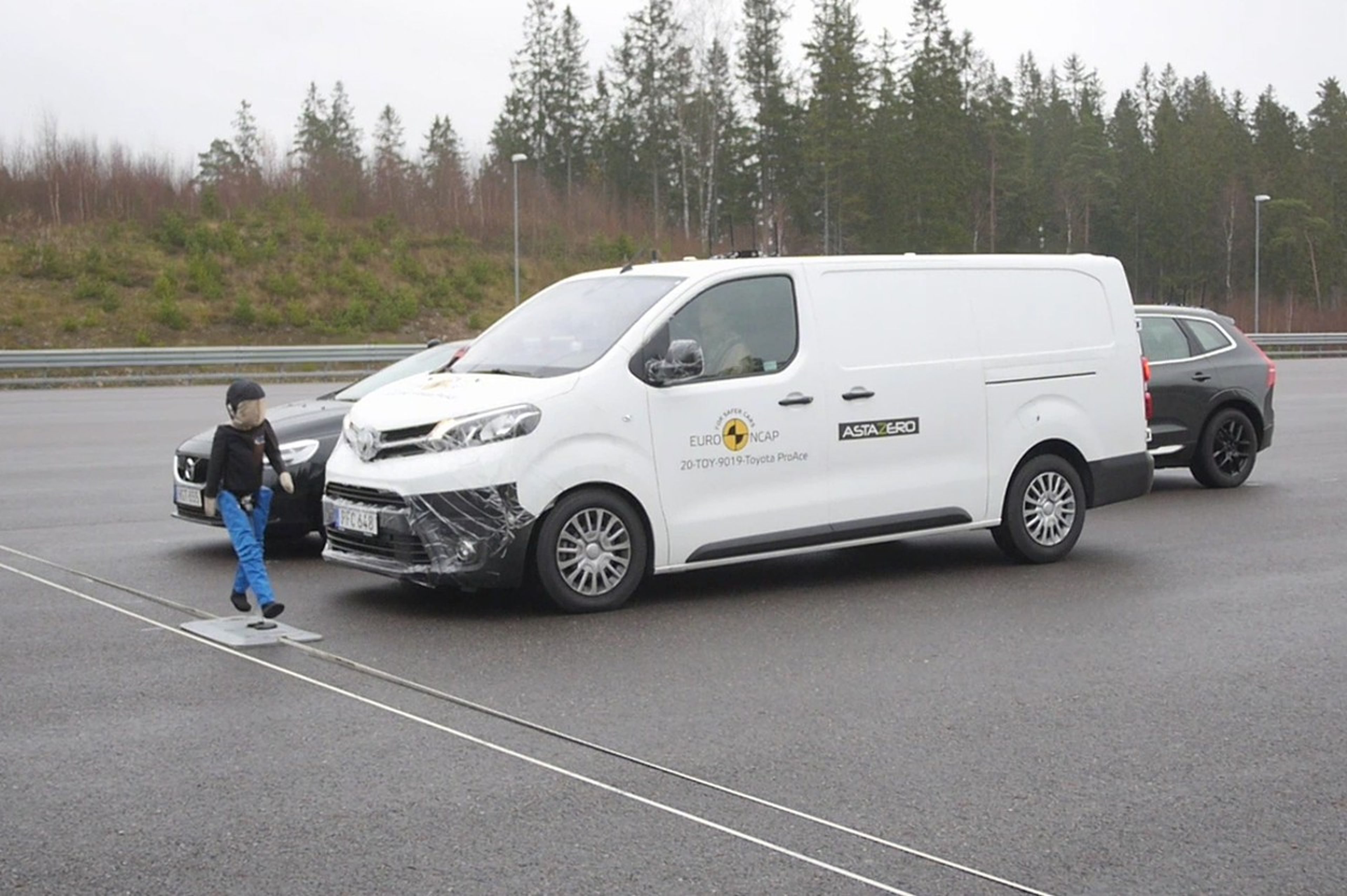 mejores y peores furgonetas en seguridad Euro NCAP en 2022