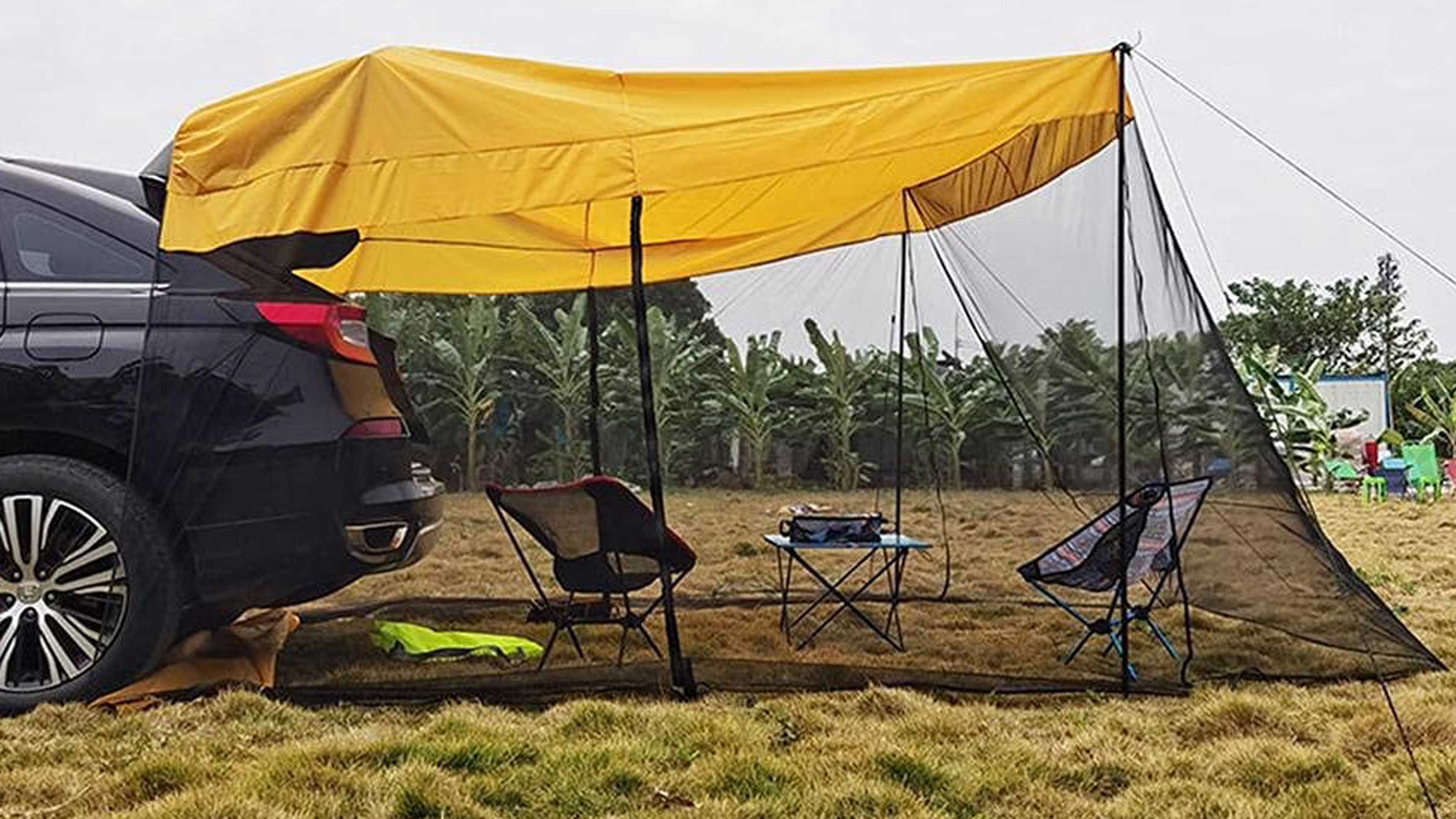 Carpa De Auto Carro Coche Car pequeño para Acampar Camping Playa Privacidad  tent