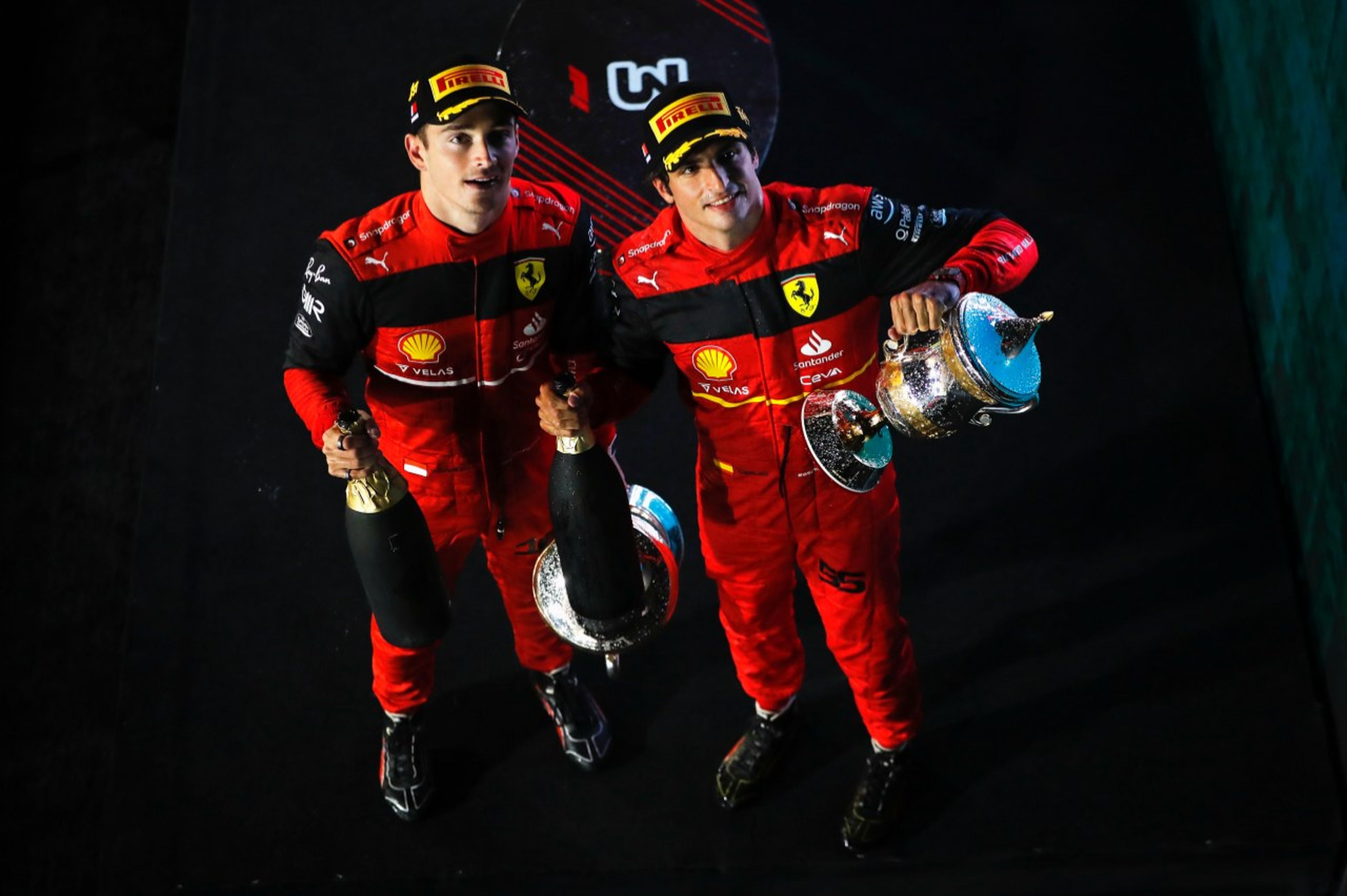 Carlos Sainz en Bahrein F1 2022
