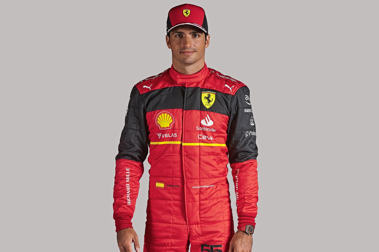 Gorra del piloto Carlos Sainz 2023 - Scuderia Ferrari F1