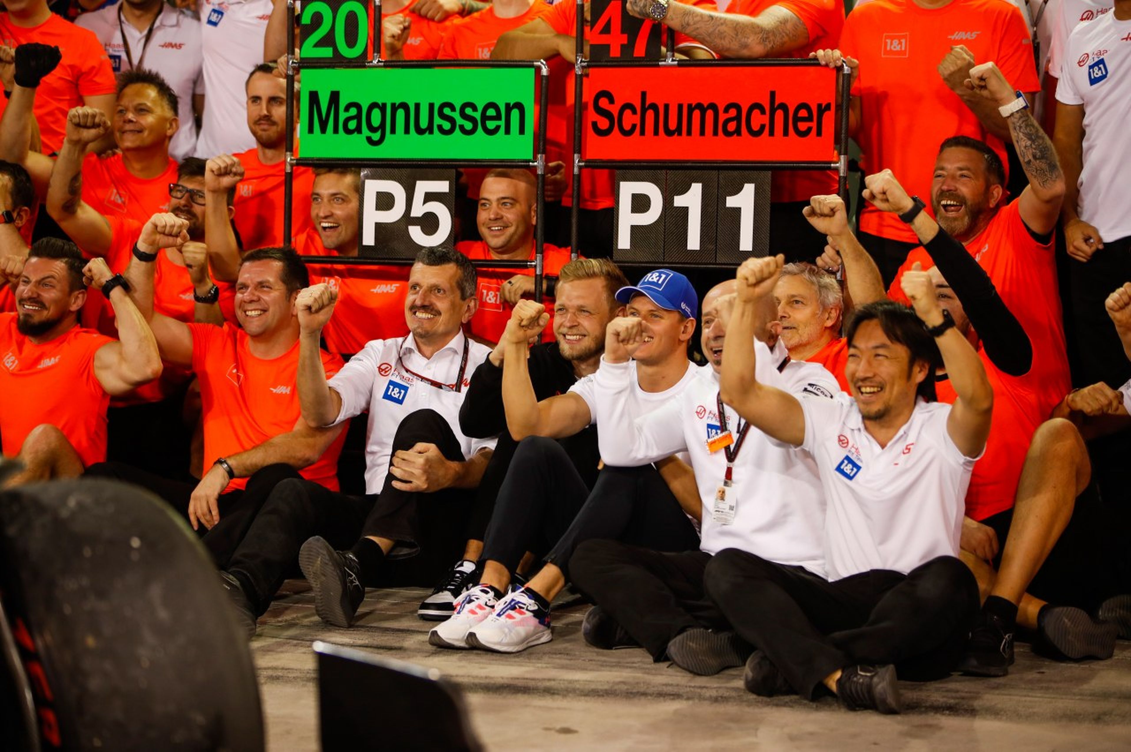 Celebración Haas F1
