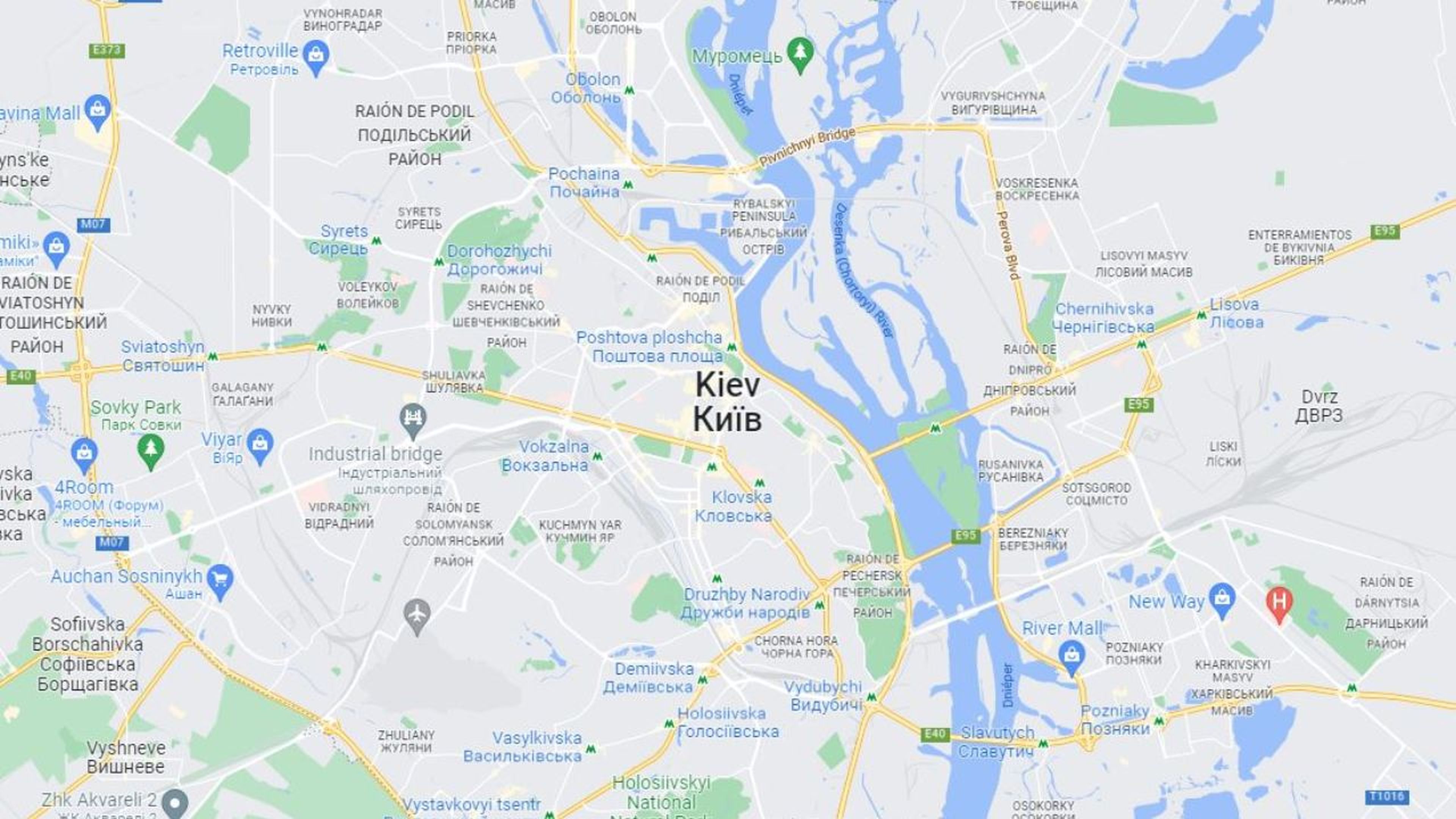 google maps ucrania