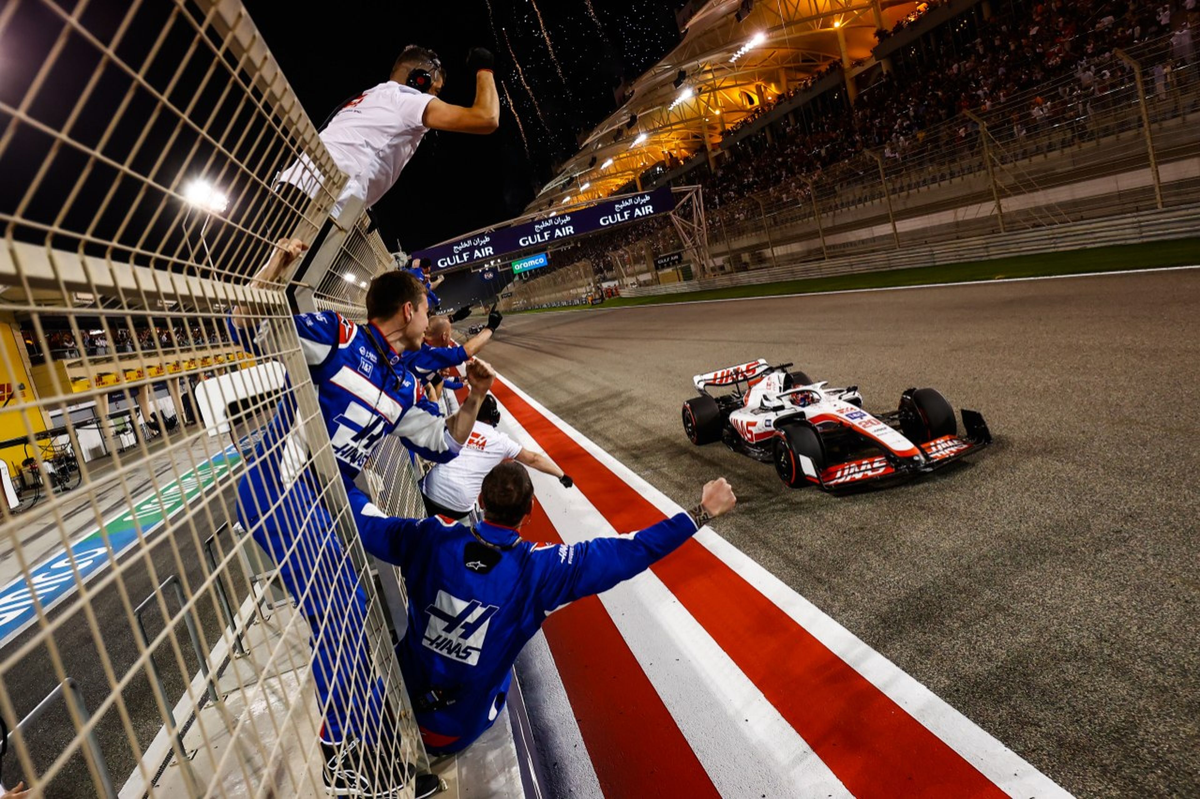 Haas carrera F1 Bahrein