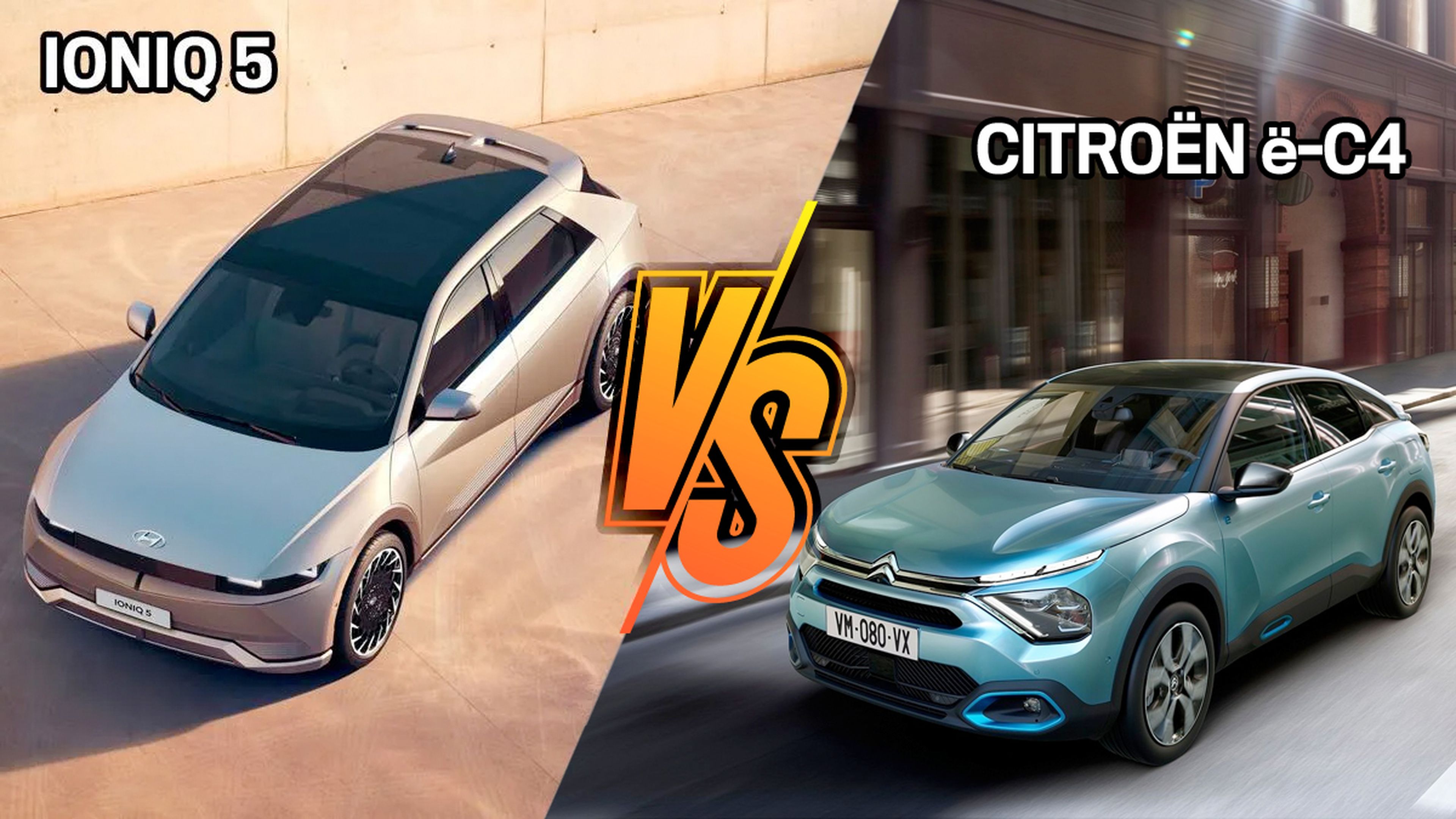 Hyundai Ioniq5 o Citroën ë-C4, ¿cuál es mejor?