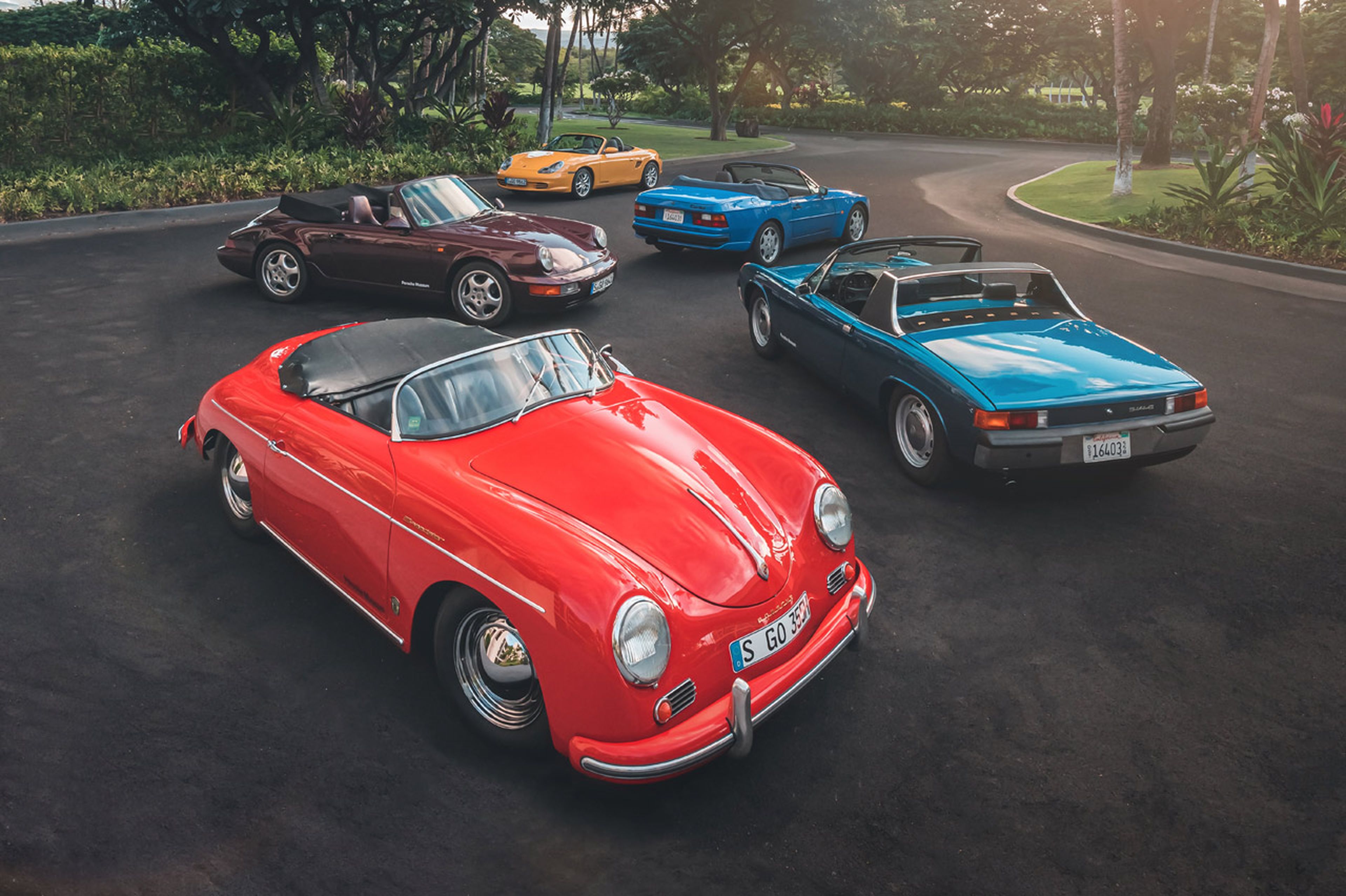 Probamos 5 Porsche descapotables de 5 generaciones diferentes en Hawái