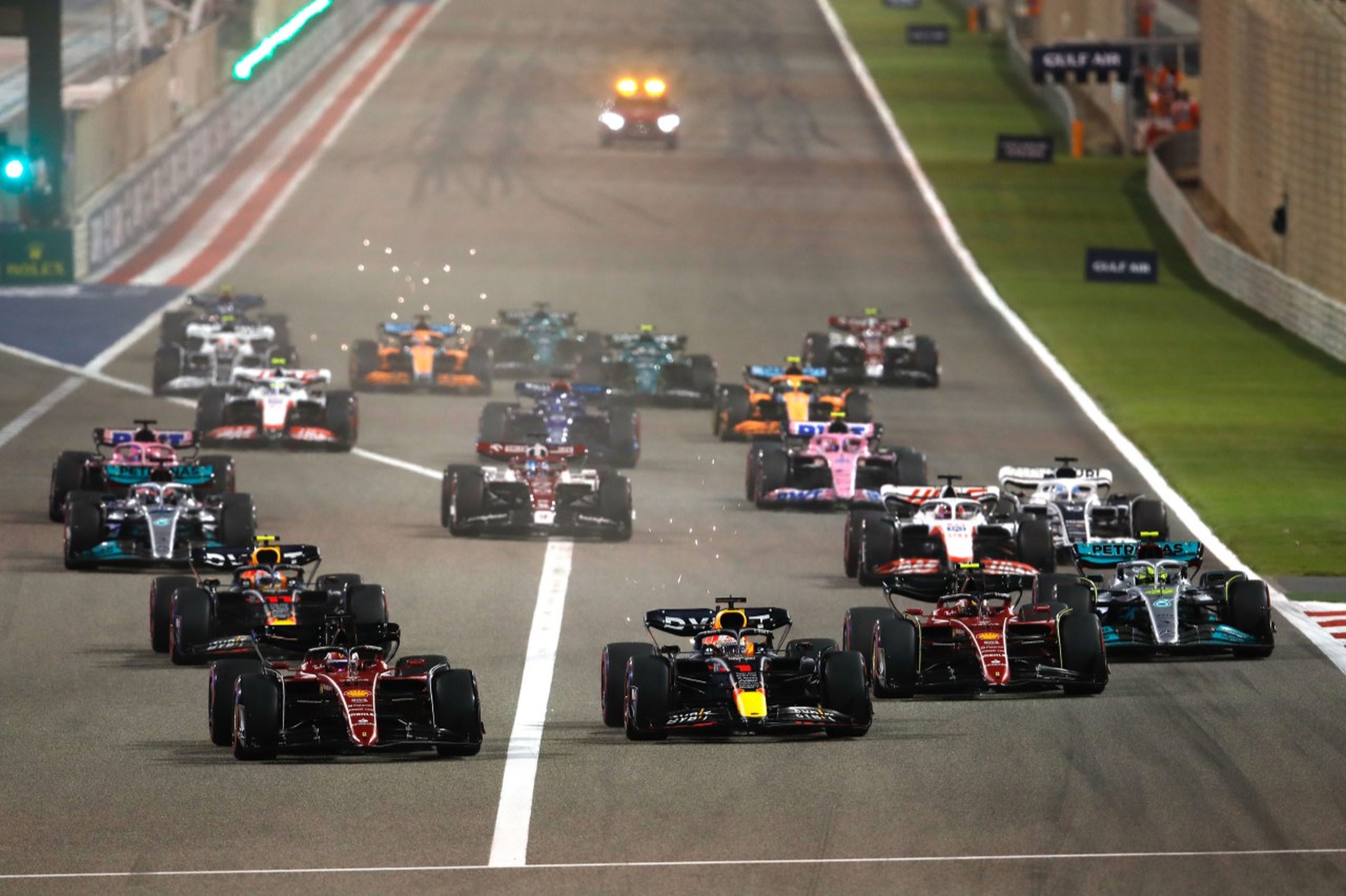 Salida GP Bahrein F1 2022