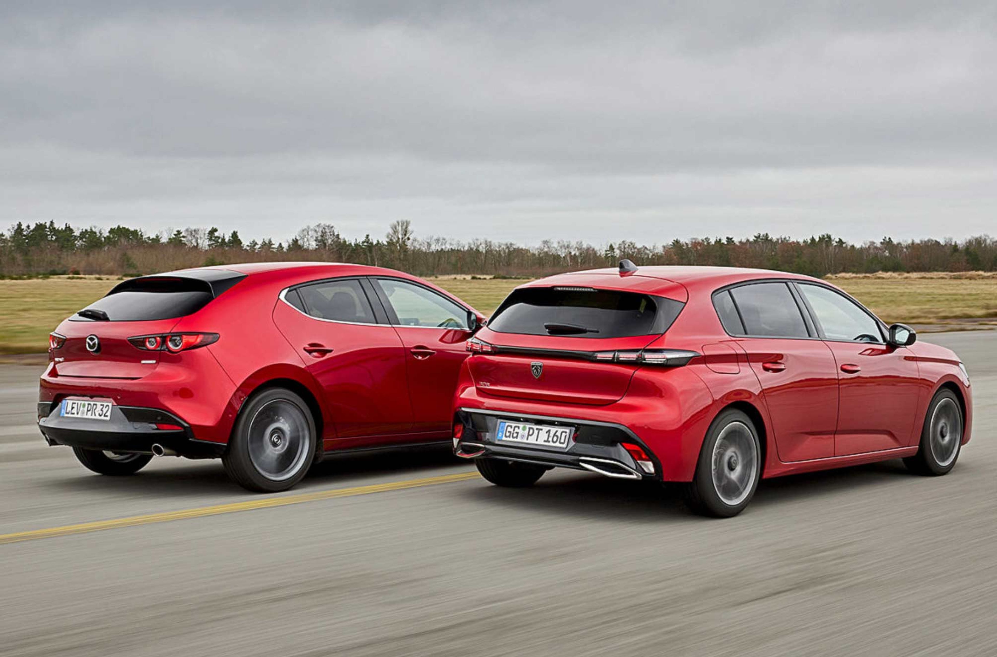 Zagas Mazda y Peugeot