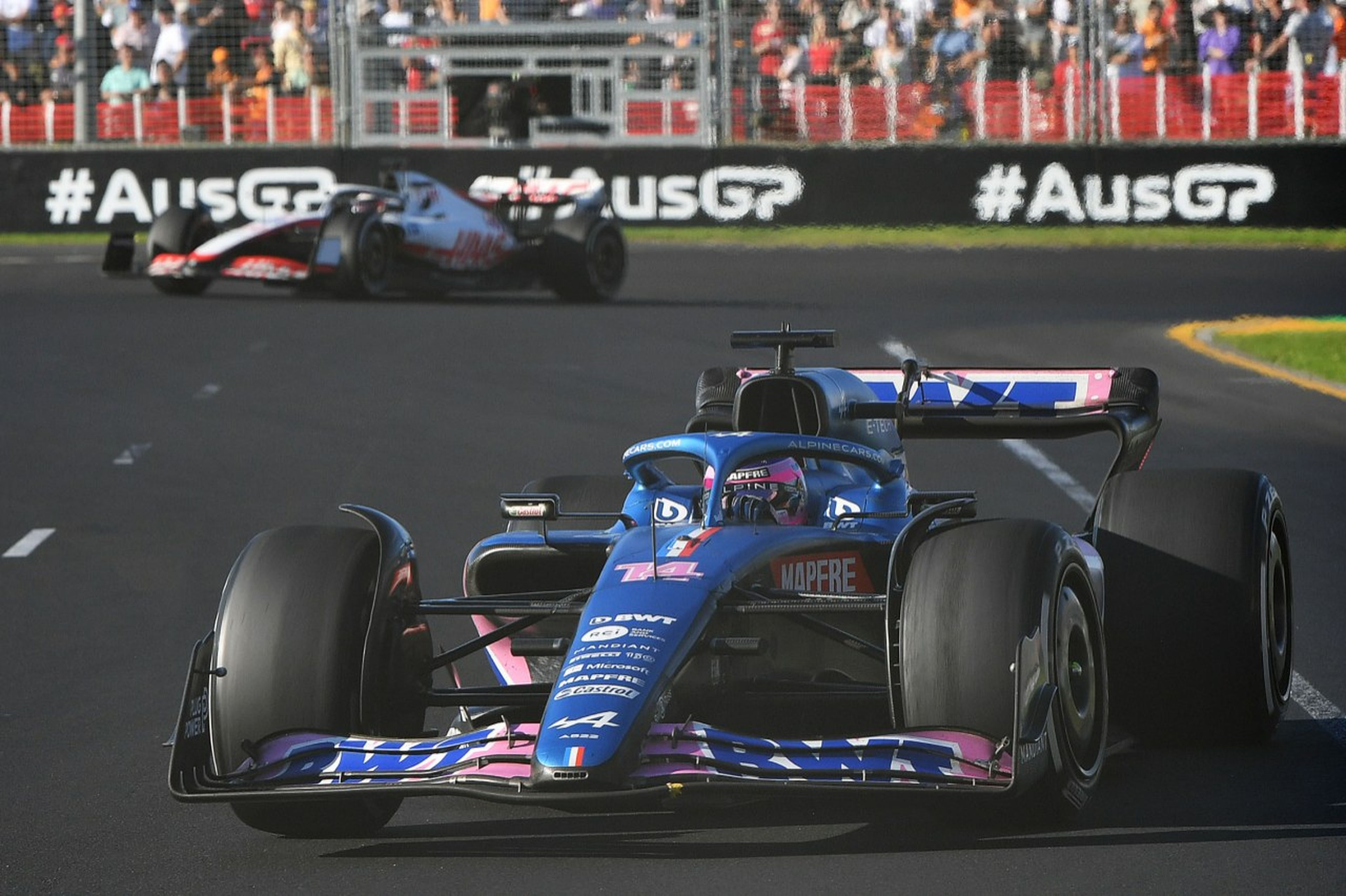 Alonso en el GP Australia 2022