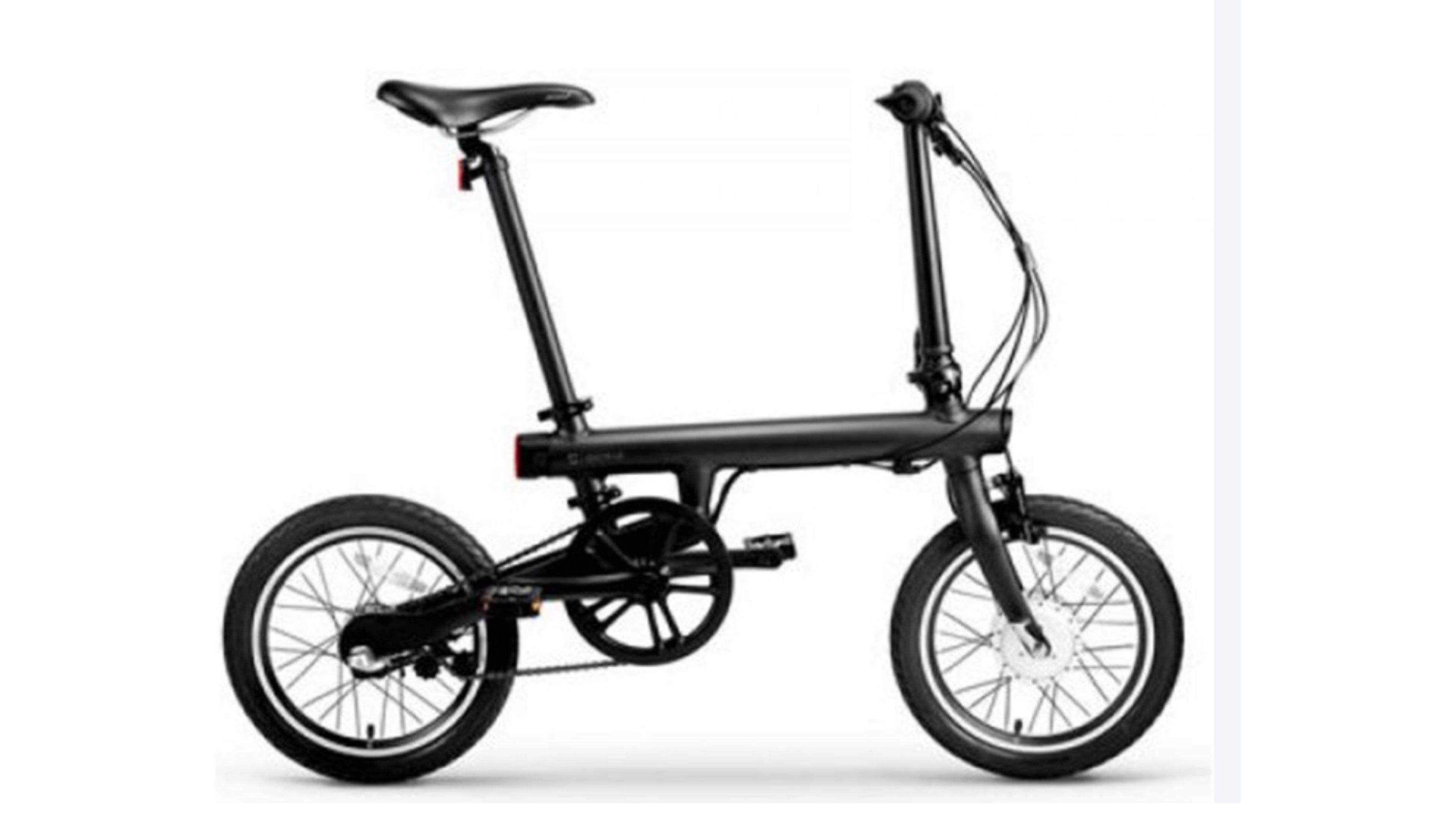Bicicleta eléctrica plegable XIAOMI Qicycle Negro