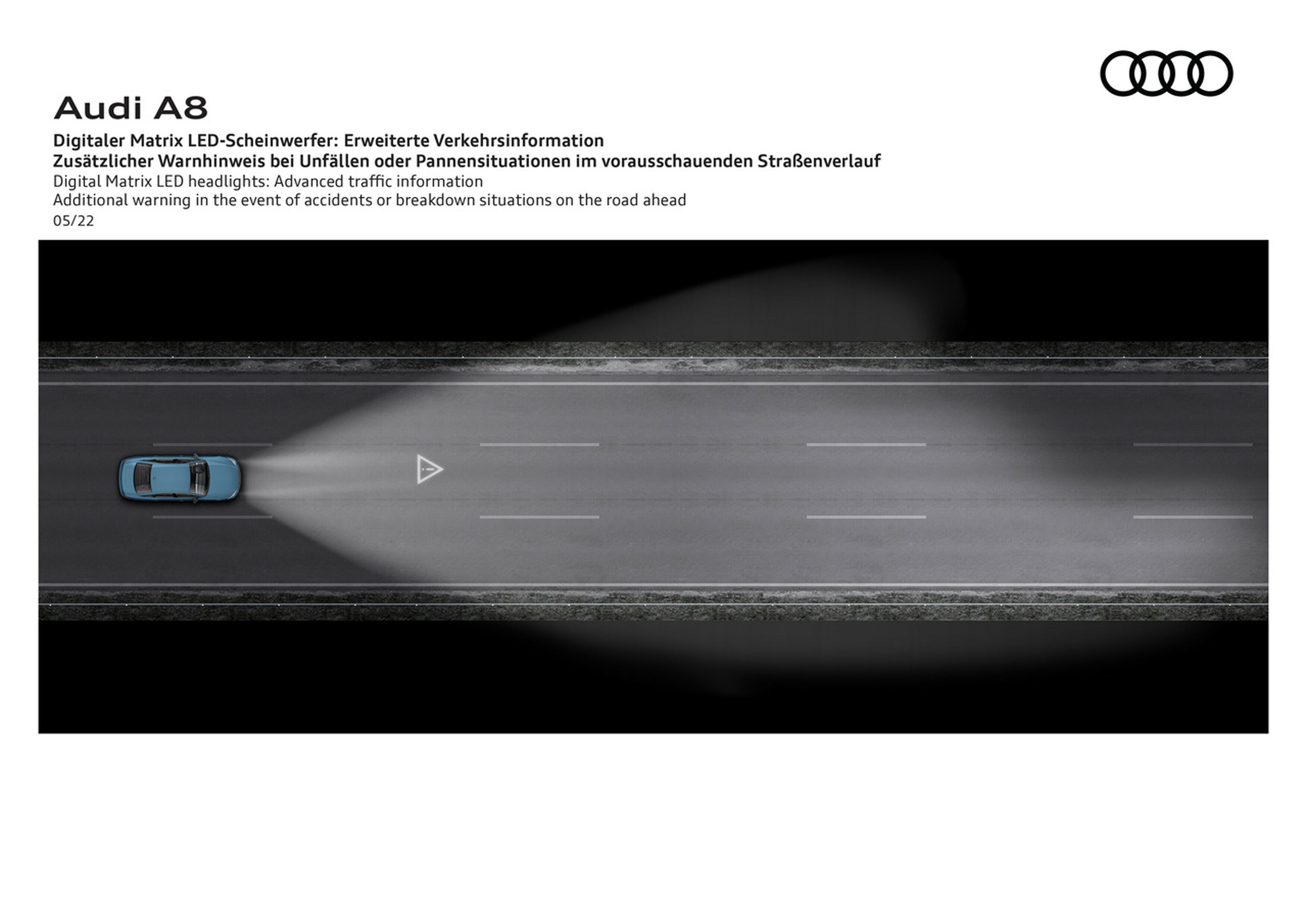 Audi A8 nueva tecnología luces