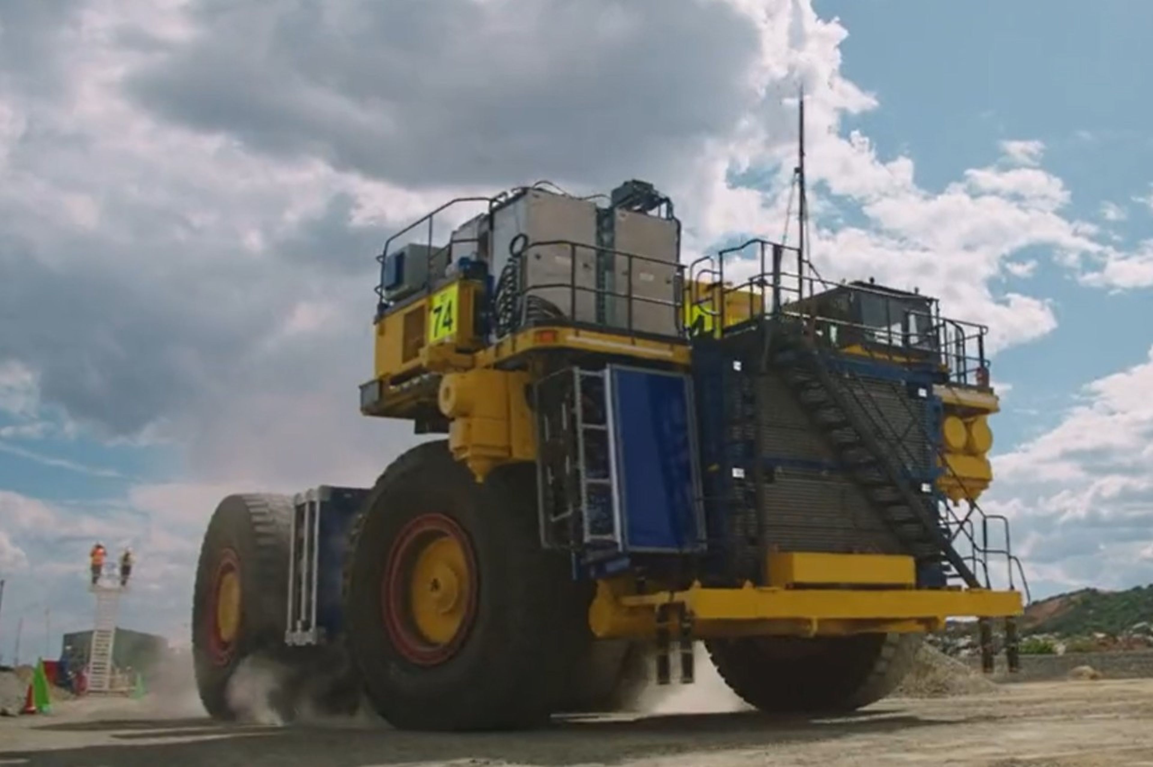Camión de hidrógeno capaz de hacer el trabajo de 40 camiones diésel