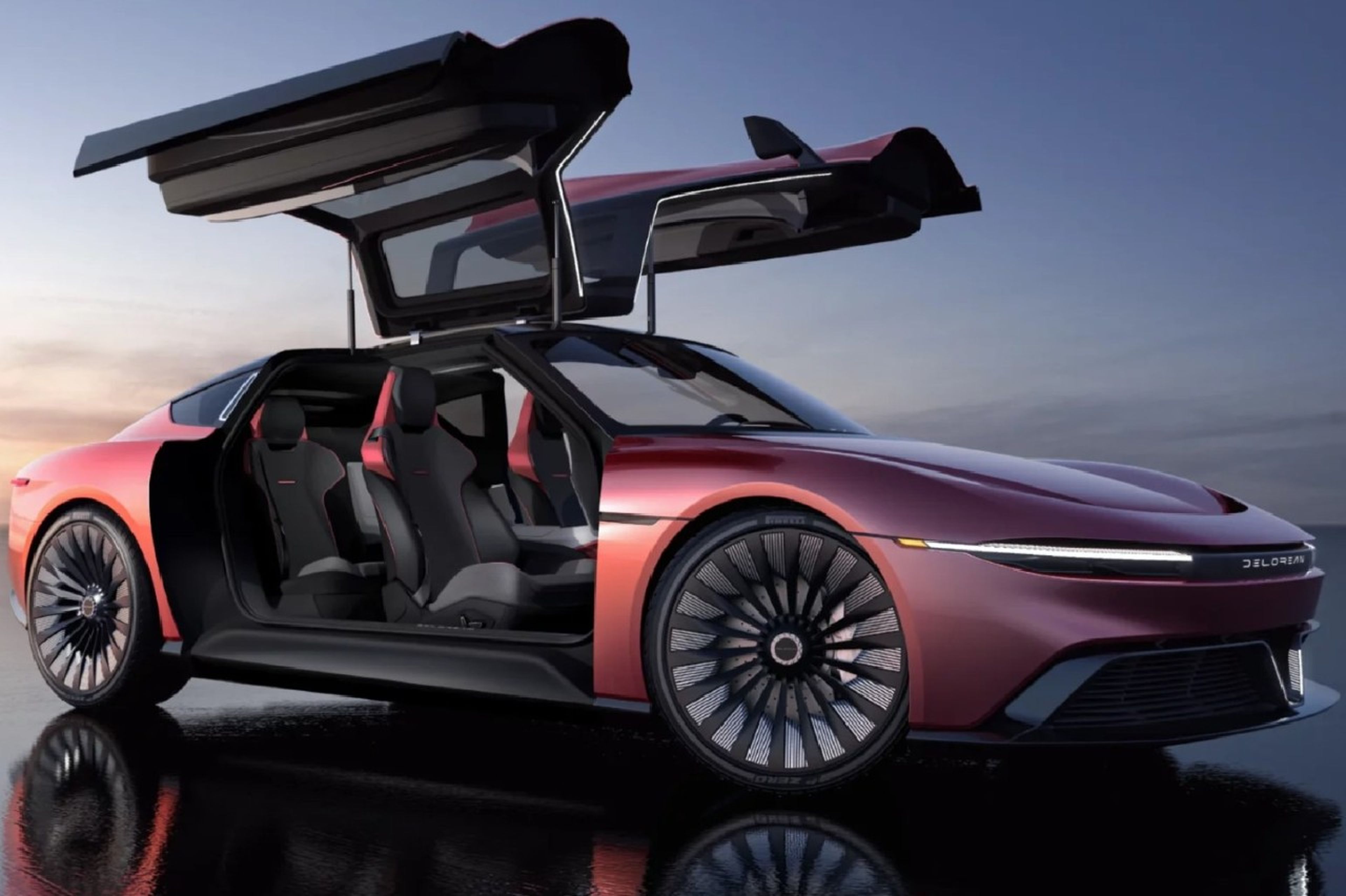 DeLorean Alpha5: el coche de ‘Regreso al Futuro’ convertido en un deportivo eléctrico