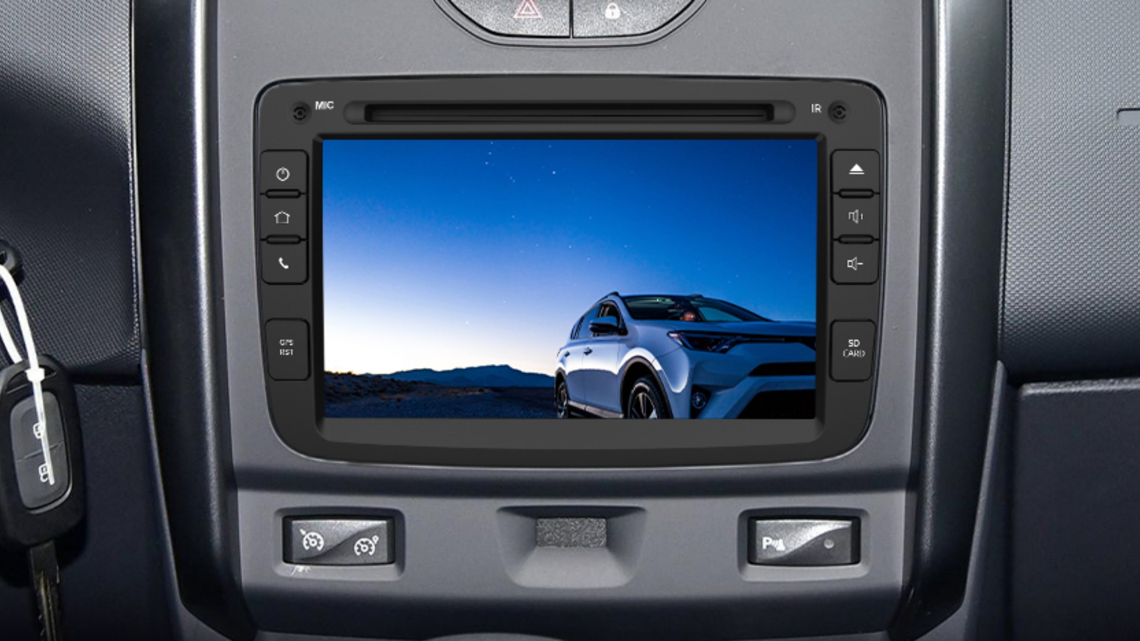 Esta es la mejor autorradio con Android y pantalla de 7" para un Dacia Sandero