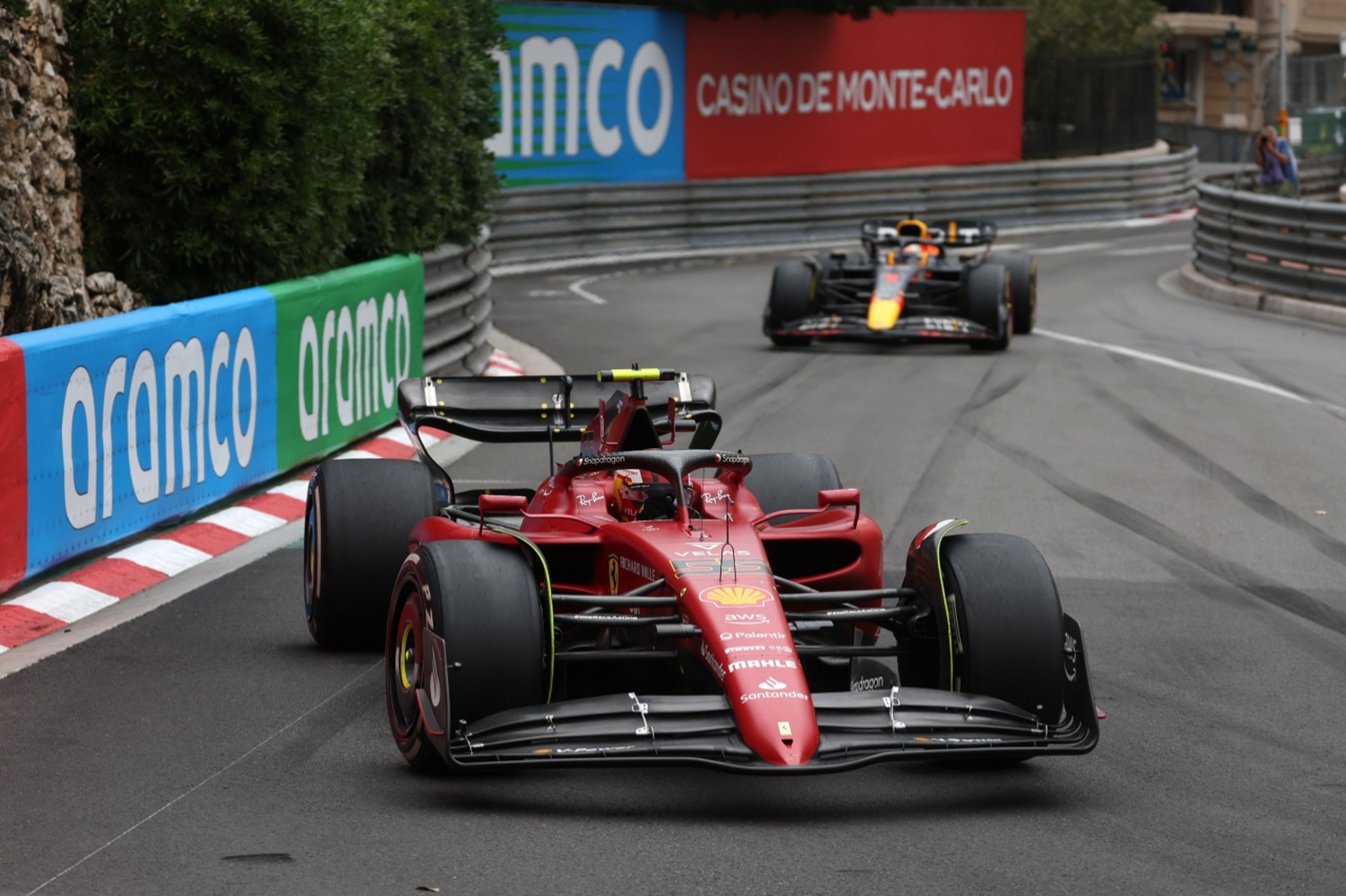 Sainz en el GP Monaco